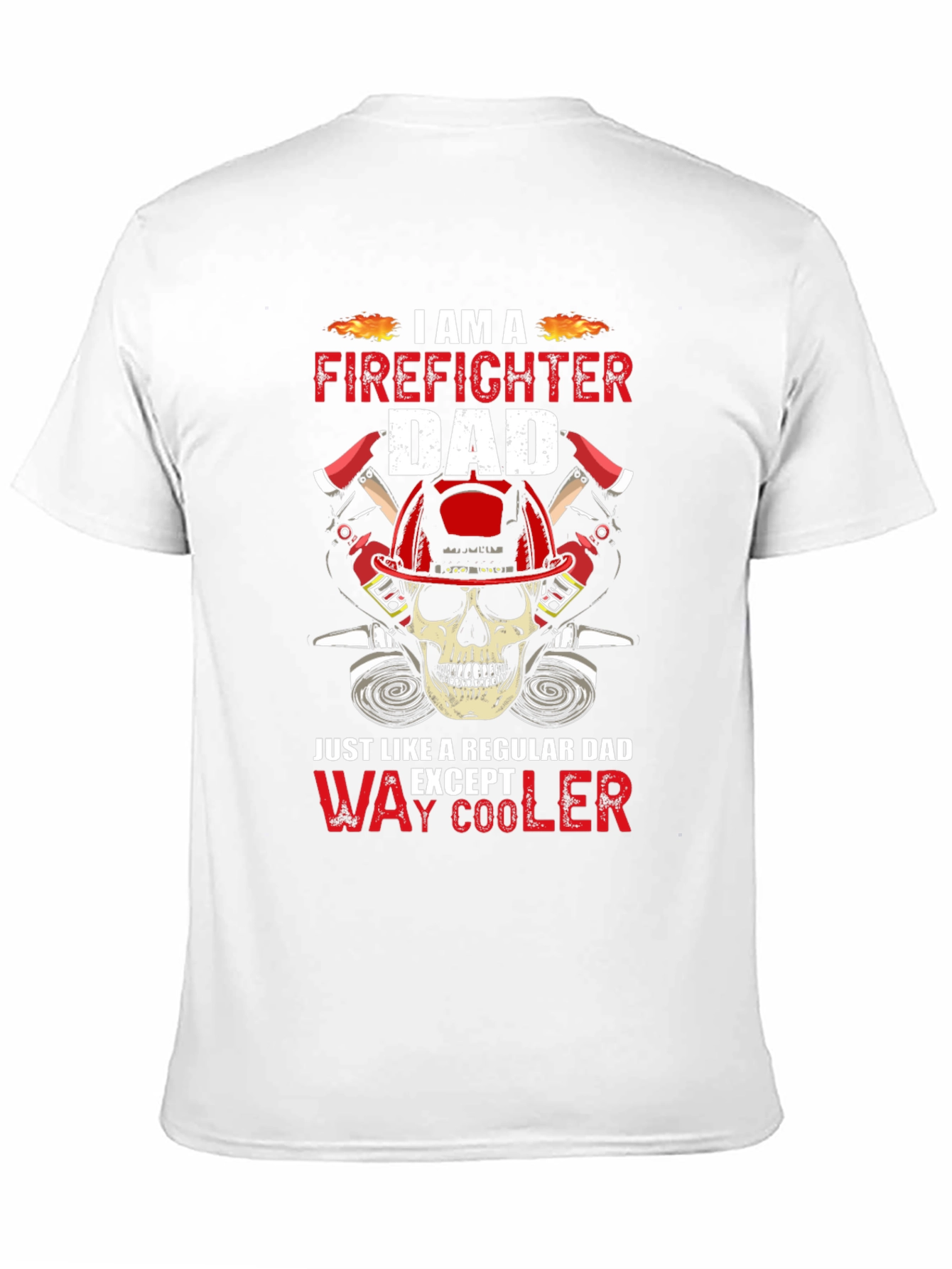 Firefighter Dad Graphic Tee