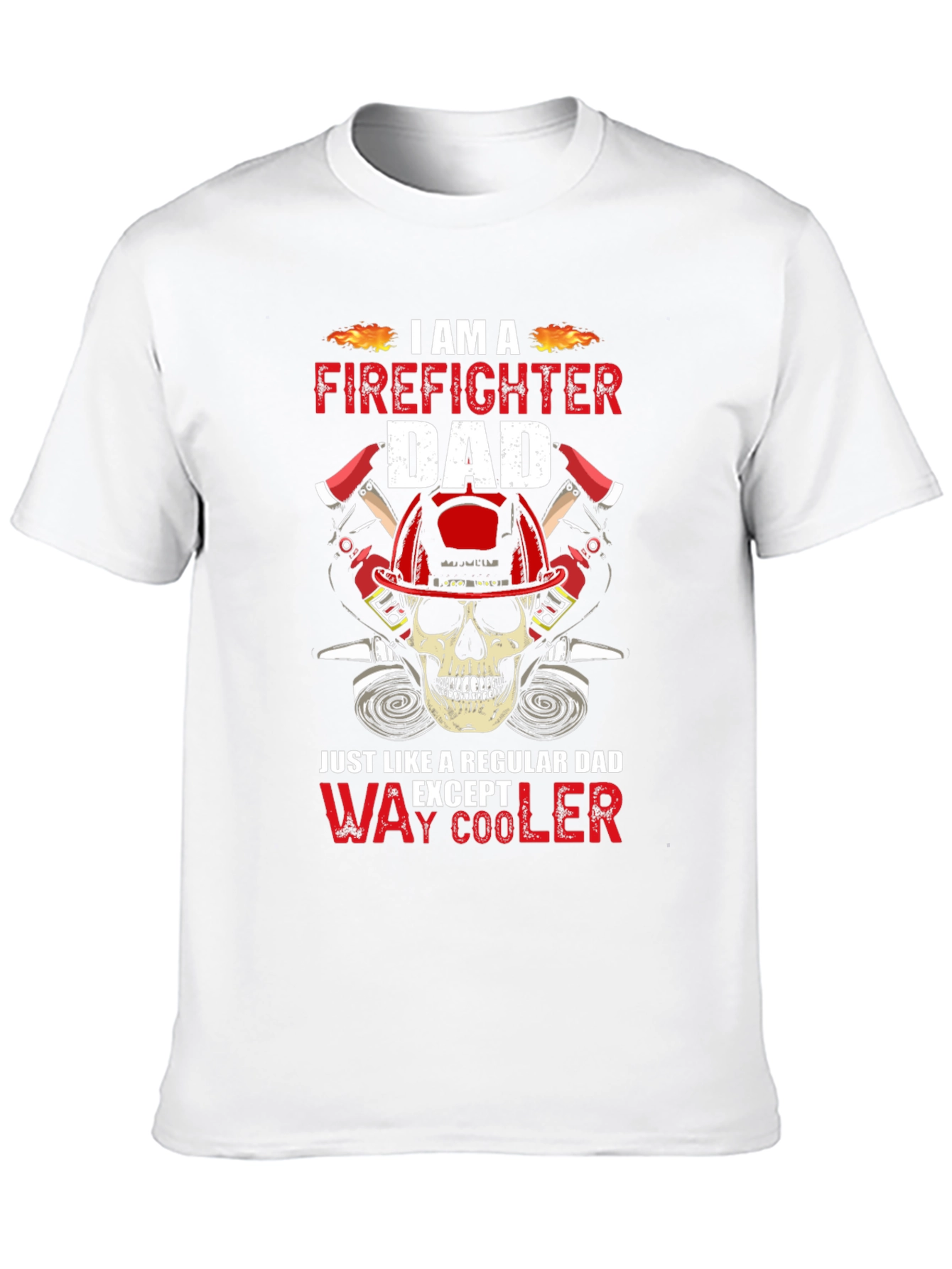 Firefighter Dad Graphic Tee