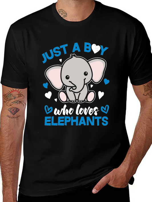 Boys Elephant Lover T-Shirt