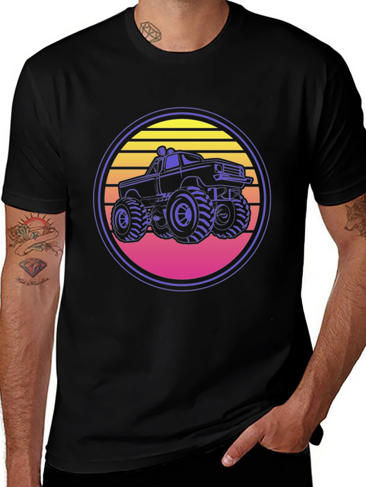 Retro Monster Truck T-Shirt - Vintage Style Graphic Tee