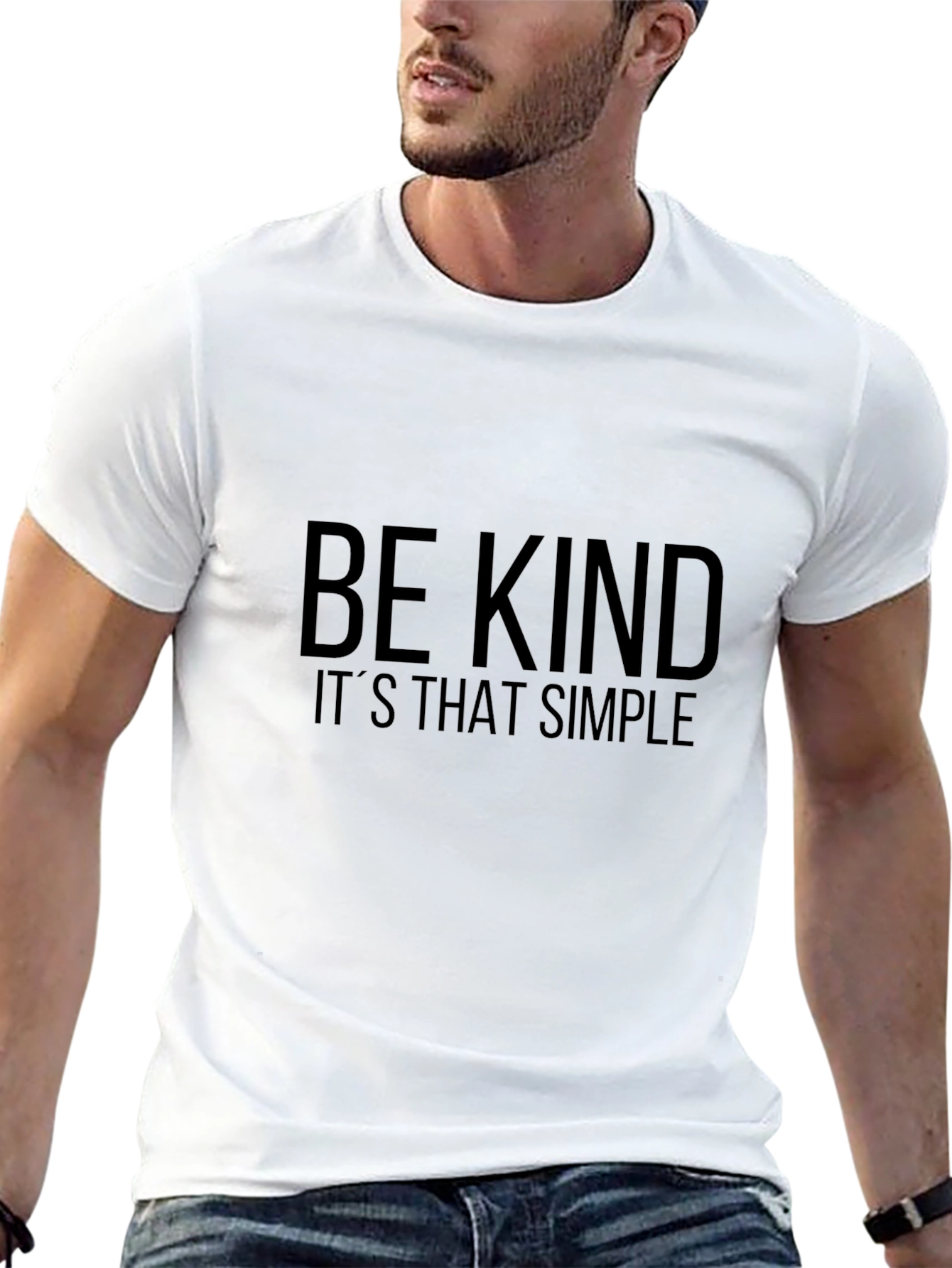 Be Kind Black T-Shirt - Soft Comfort Tee