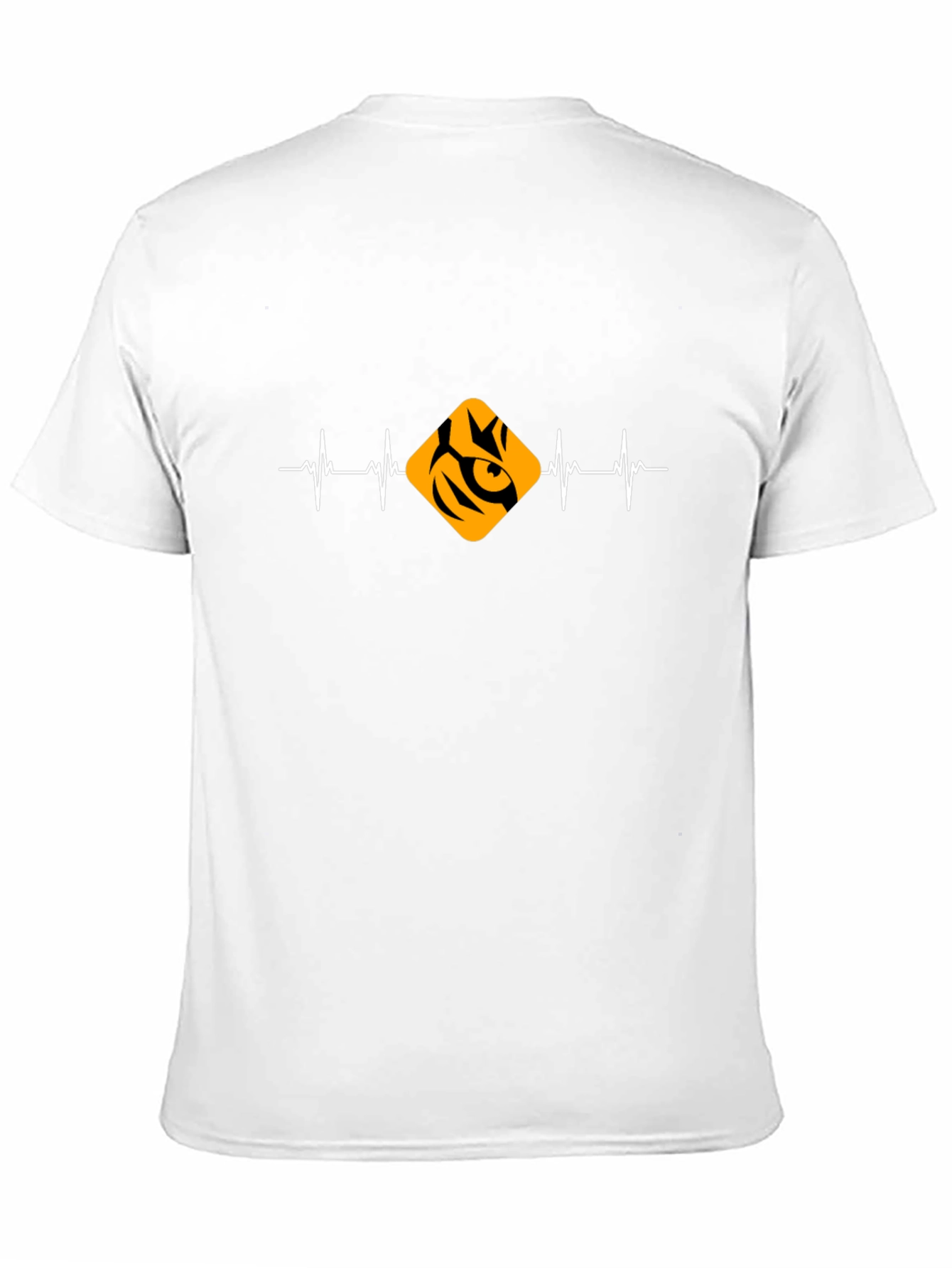 Tiger Heartbeat Black T-Shirt