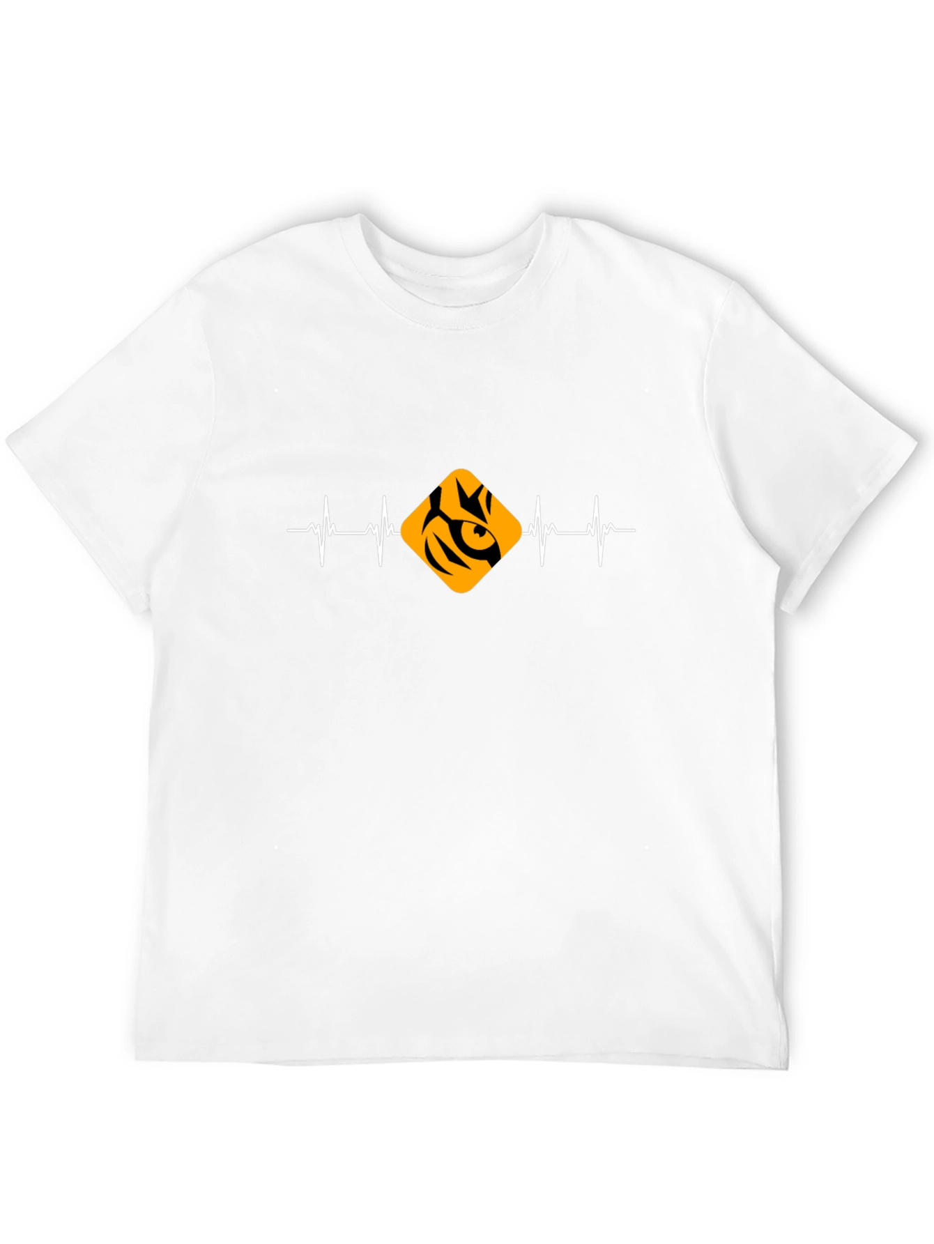 Tiger Heartbeat Black T-Shirt
