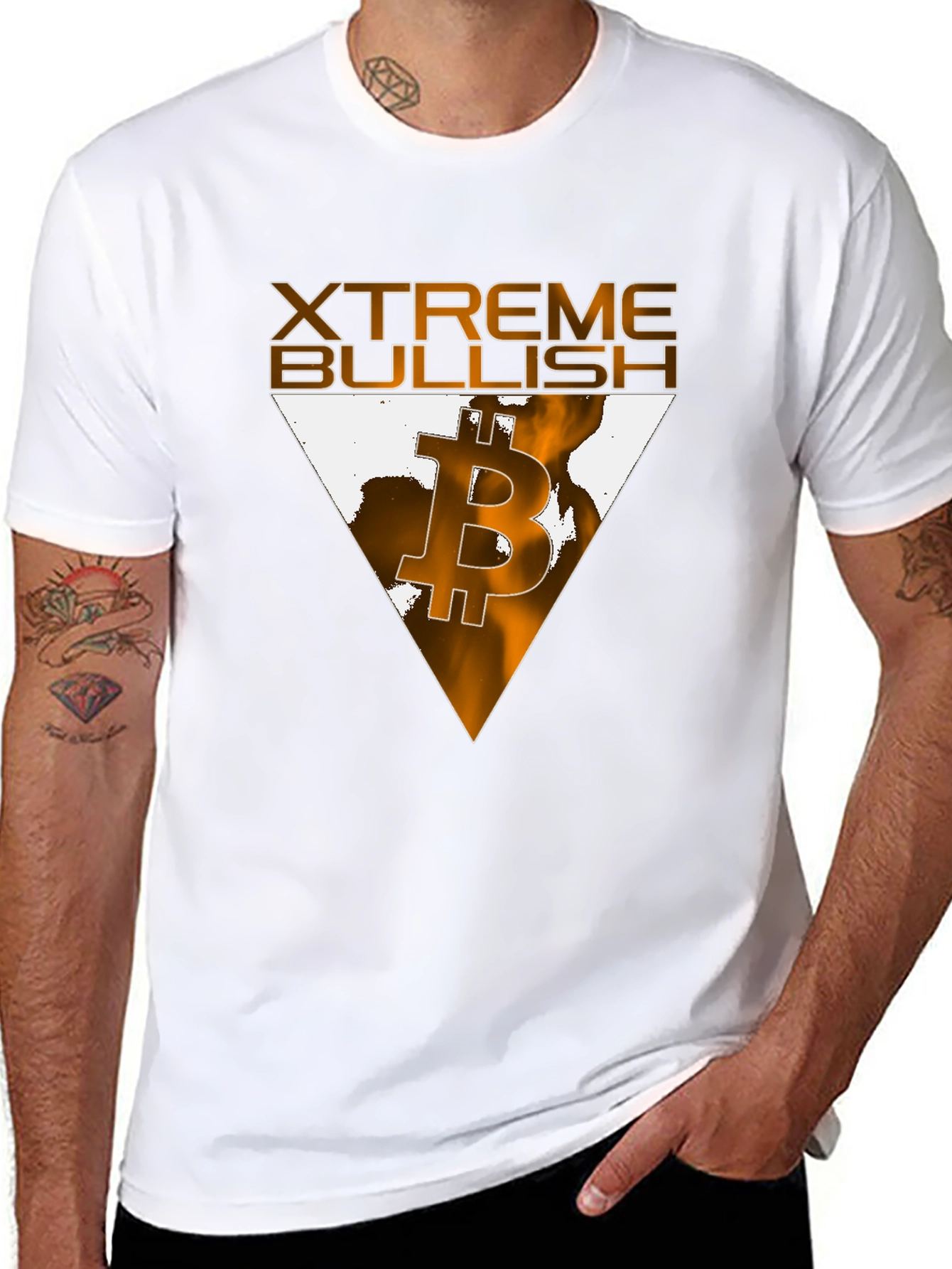 Xtreme Bullish Bitcoin Graphic Tee