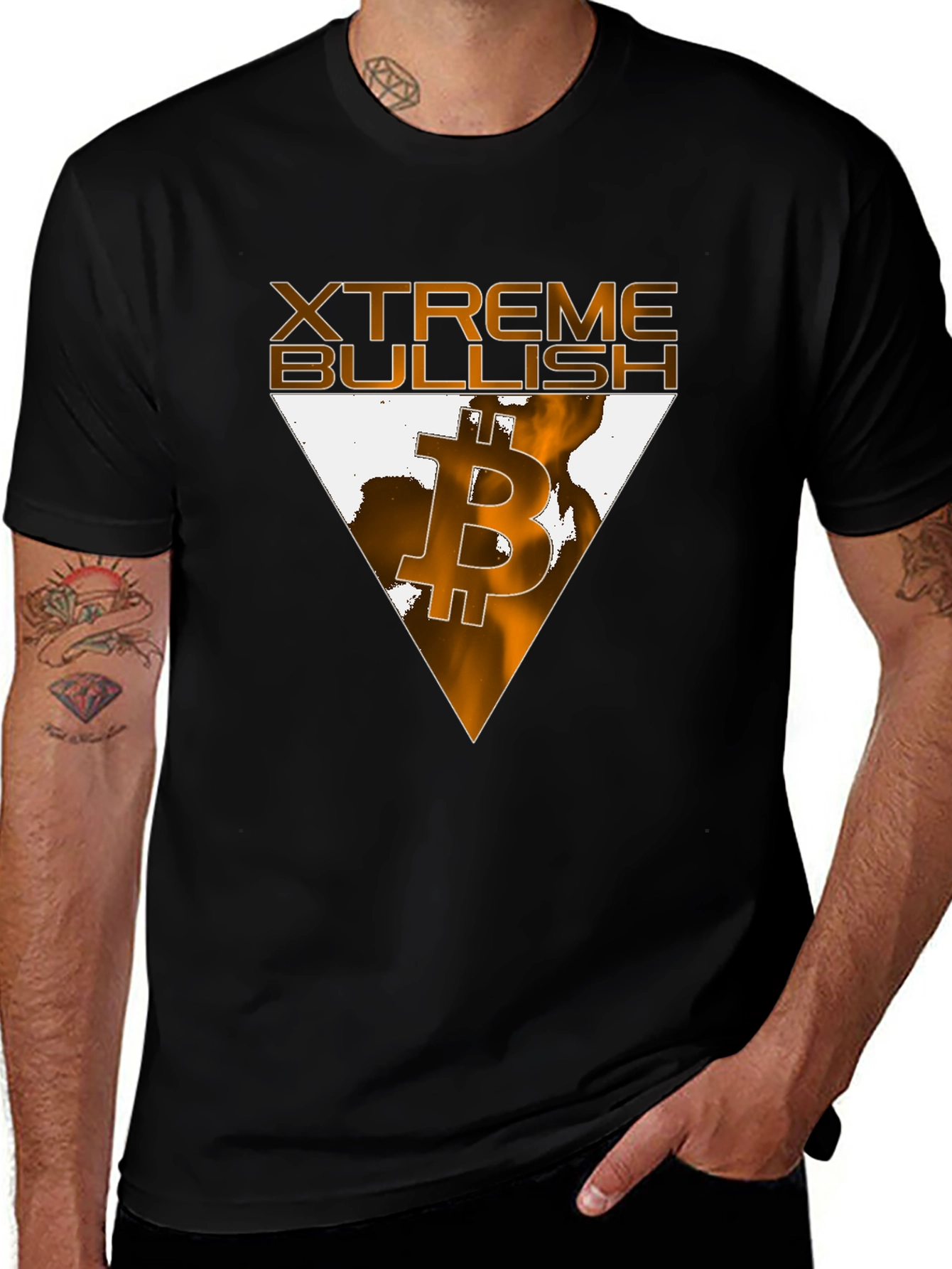 Xtreme Bullish Bitcoin Graphic Tee