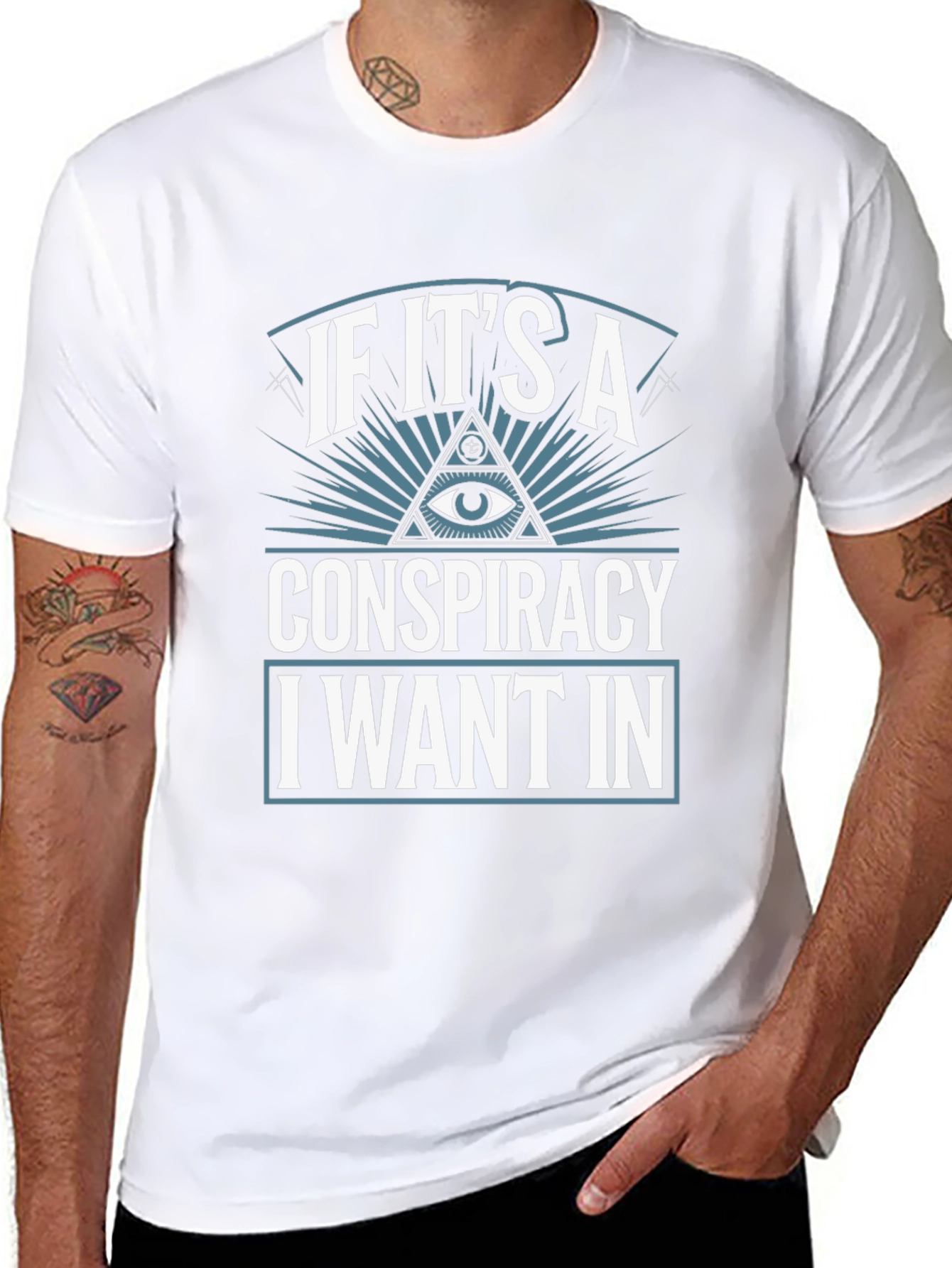 Conspiracy Theory T-Shirt - I Want In!