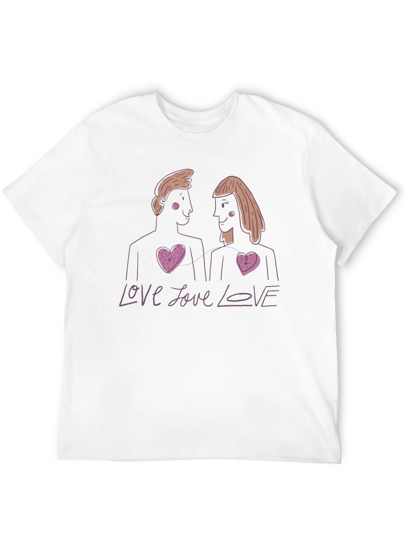 Romantic Couple T-Shirt - Love Graphic Tee