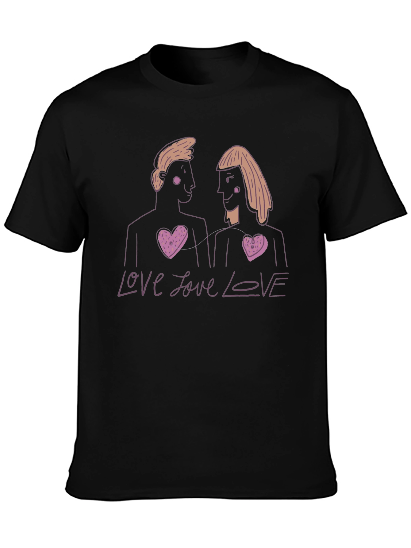 Romantic Couple T-Shirt - Love Graphic Tee