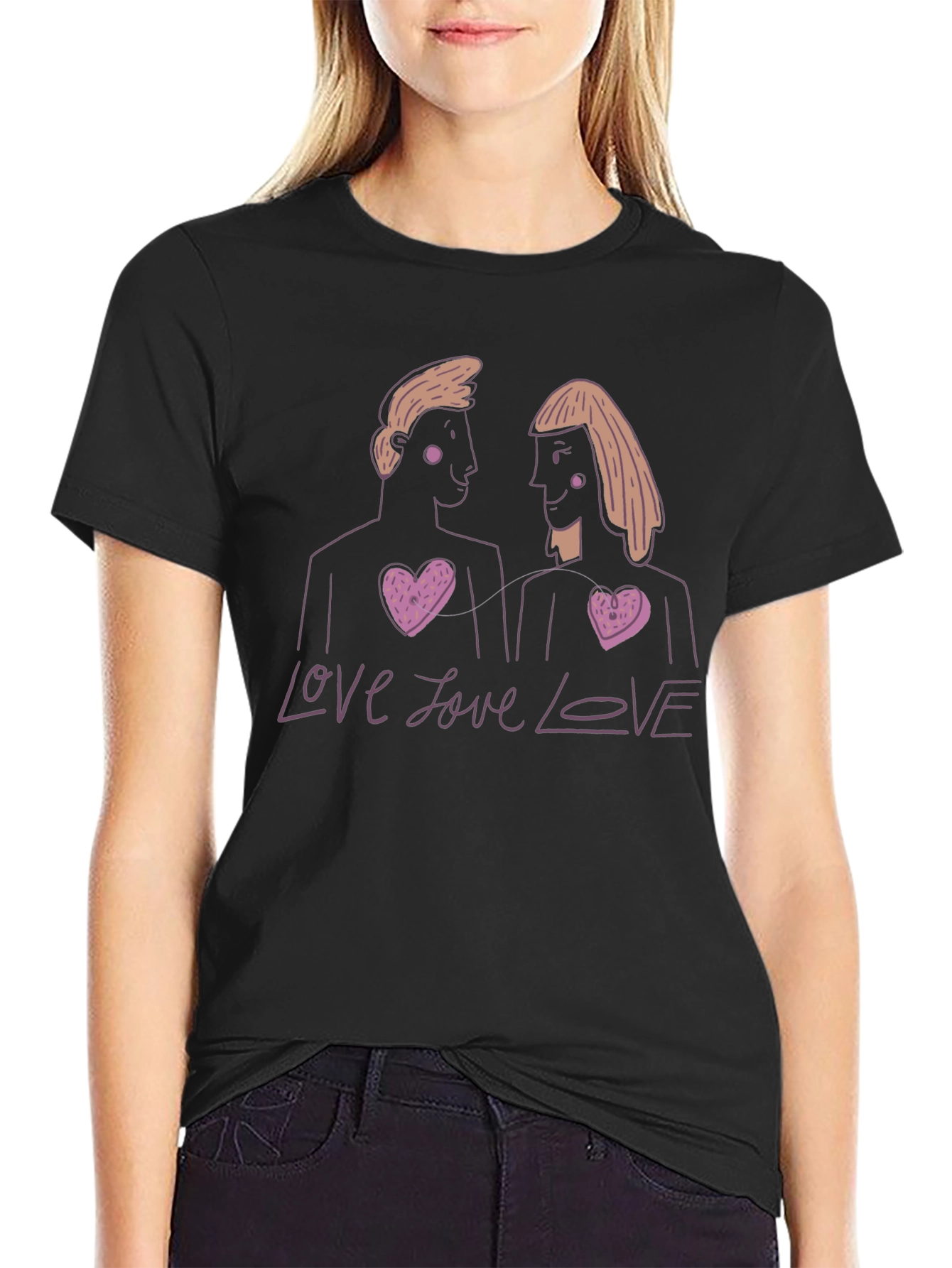 Romantic Couple T-Shirt - Love Graphic Tee