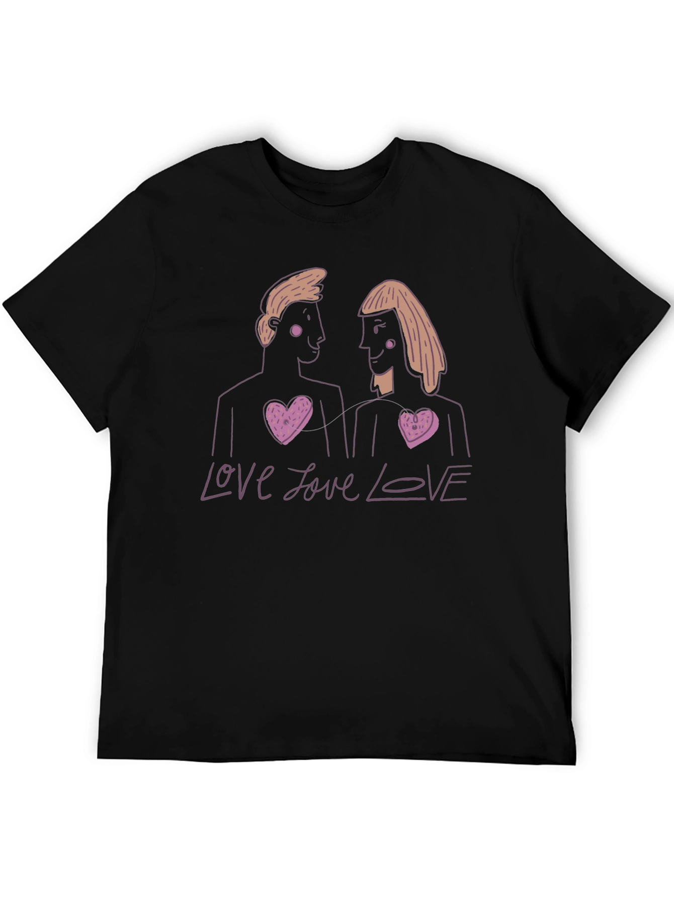Romantic Couple T-Shirt - Love Graphic Tee