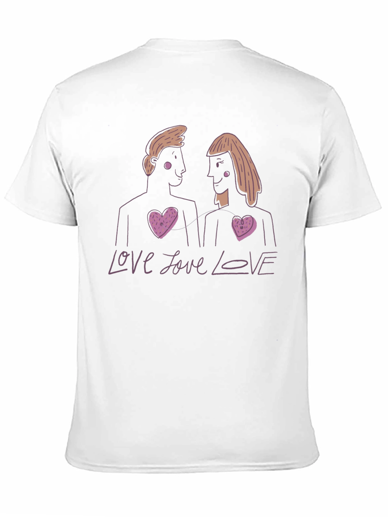 Romantic Couple T-Shirt - Love Graphic Tee