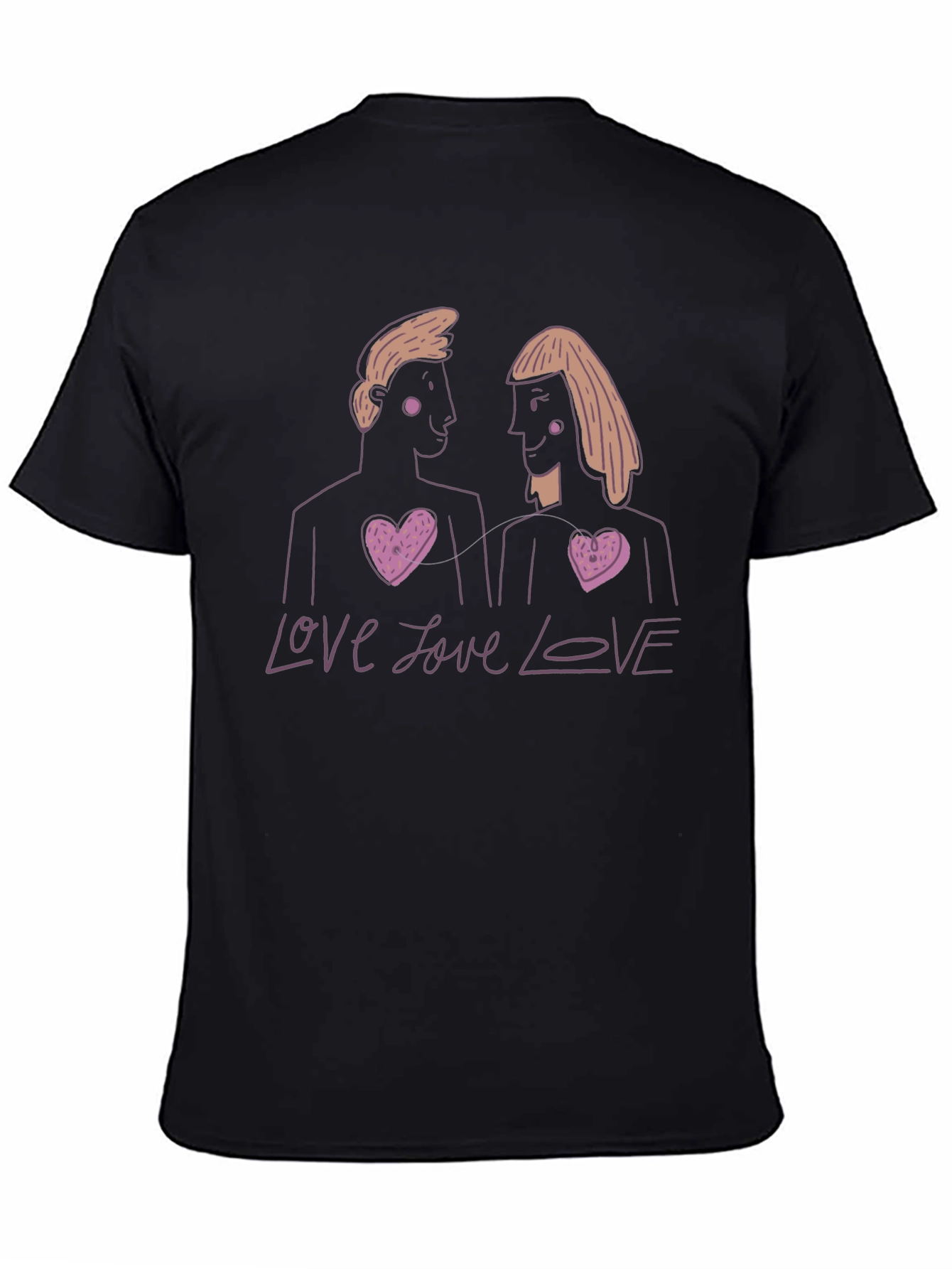 Romantic Couple T-Shirt - Love Graphic Tee