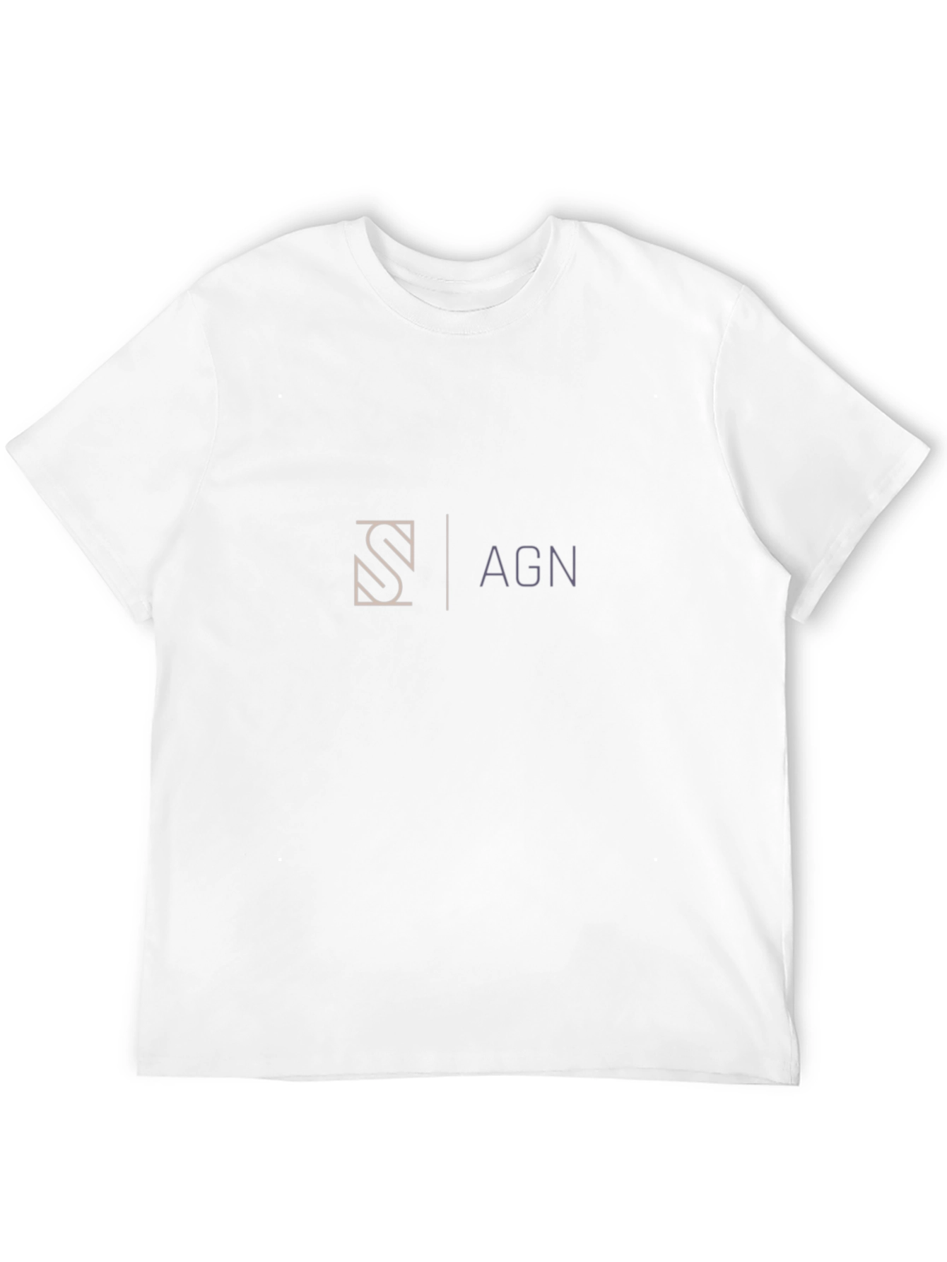 Modern Graphic Tee - Black S|AGN Design T-Shirt