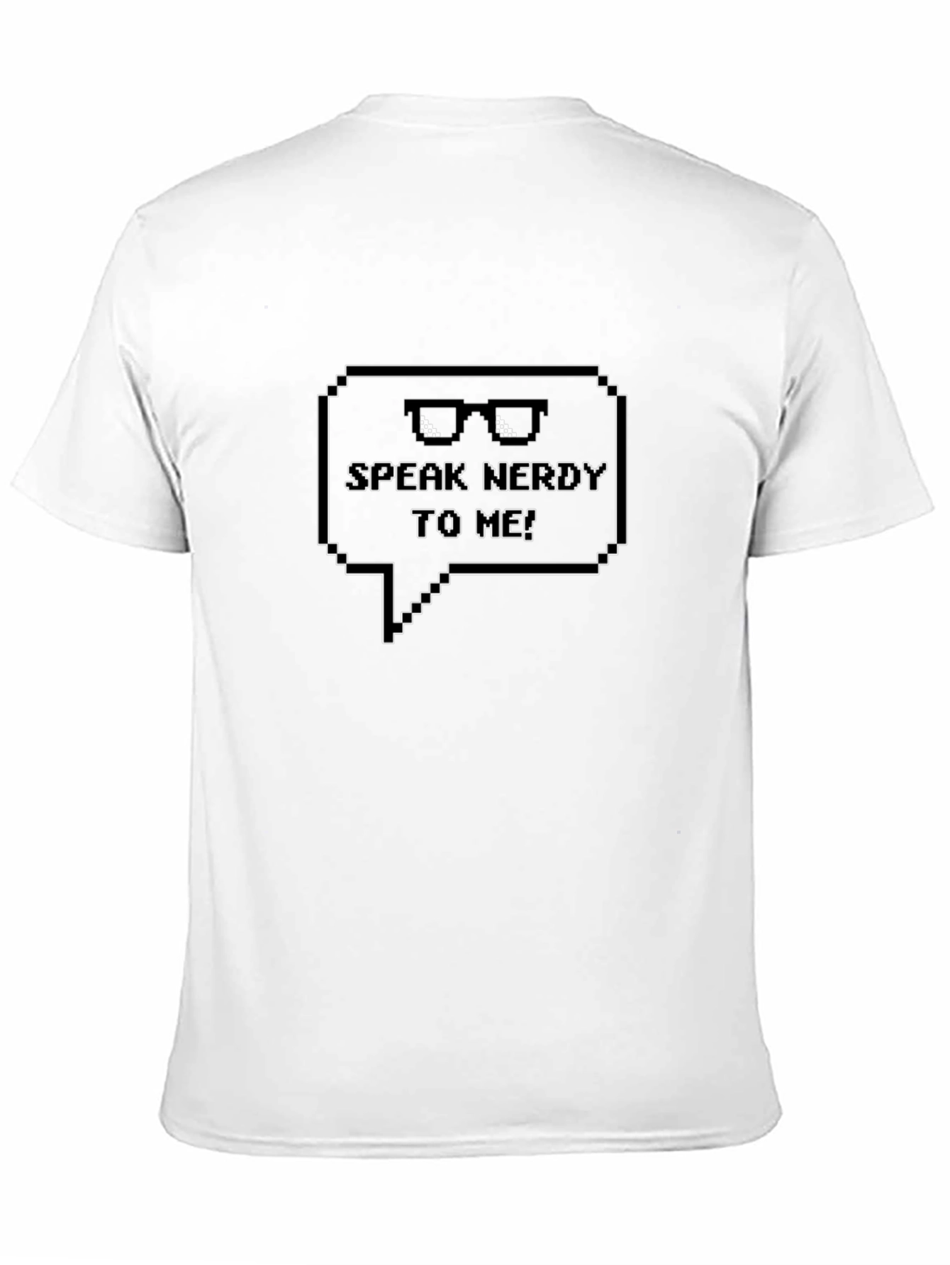 Speak Nerdy to Me Pixel Art T-Shirt