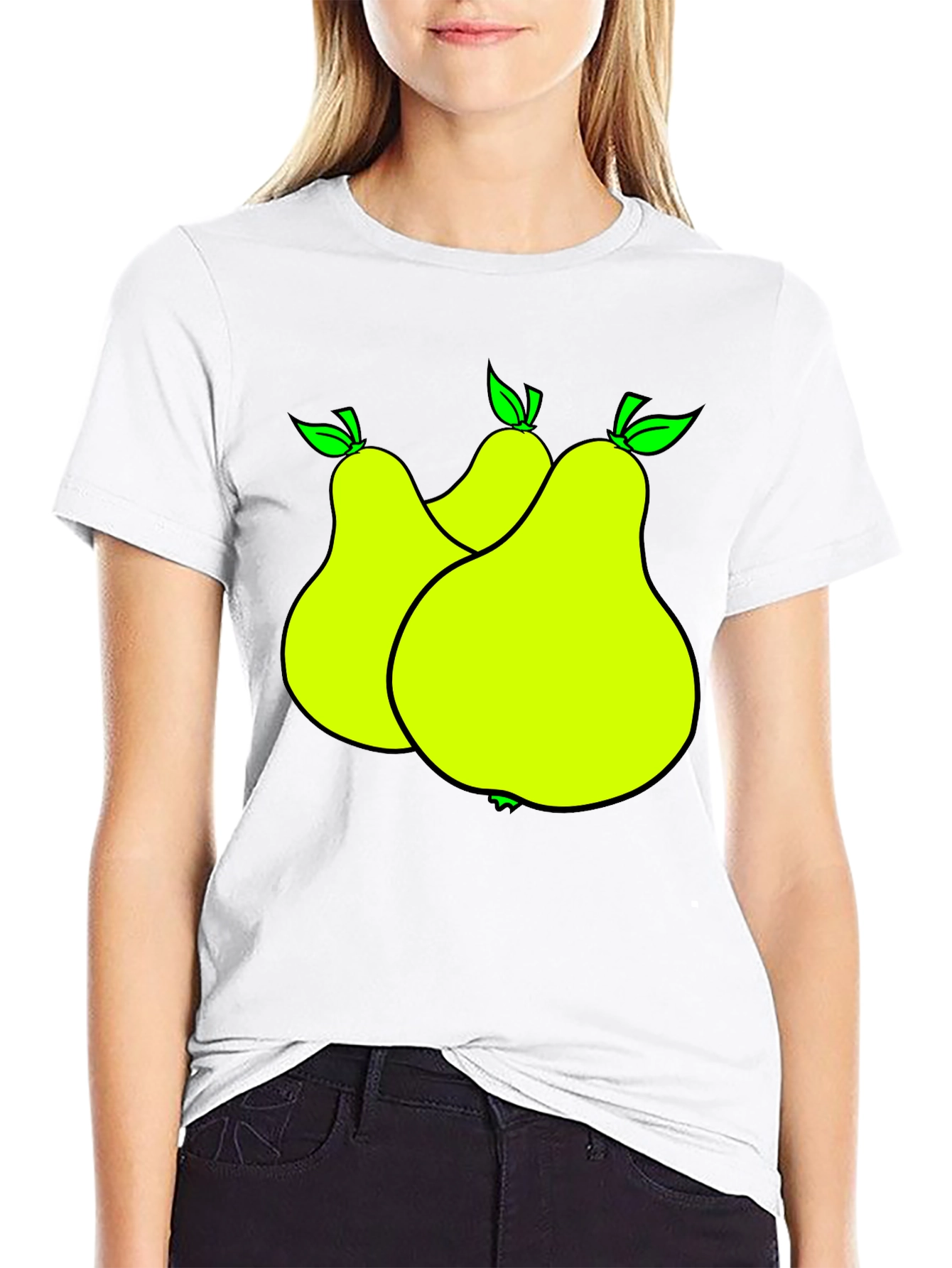 Pear Graphic Tee - Unisex Fruit Design