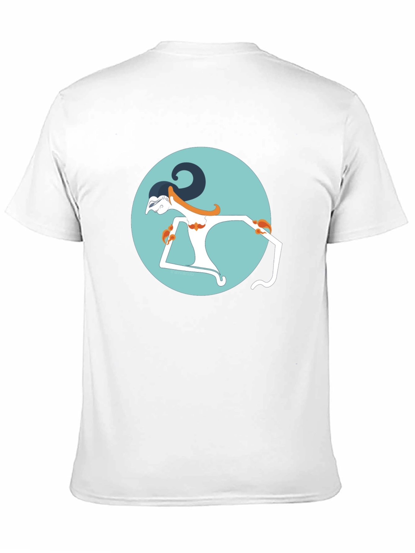 Wayang Kulit Black Graphic Tee