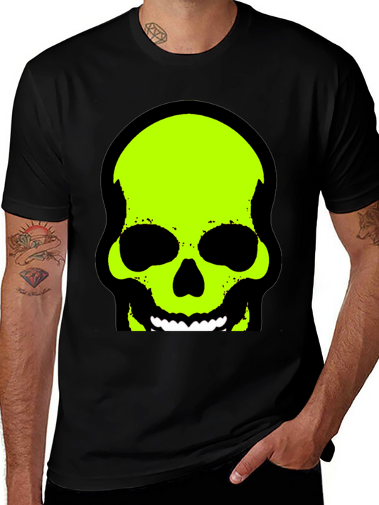 Skull Graphic Tee - Black T-Shirt