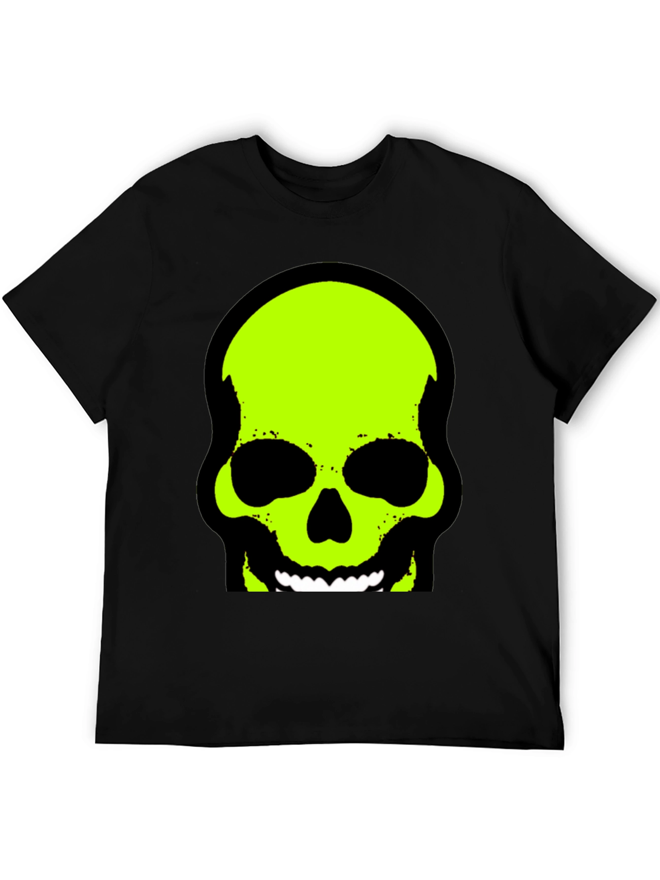 Skull Graphic Tee - Black T-Shirt