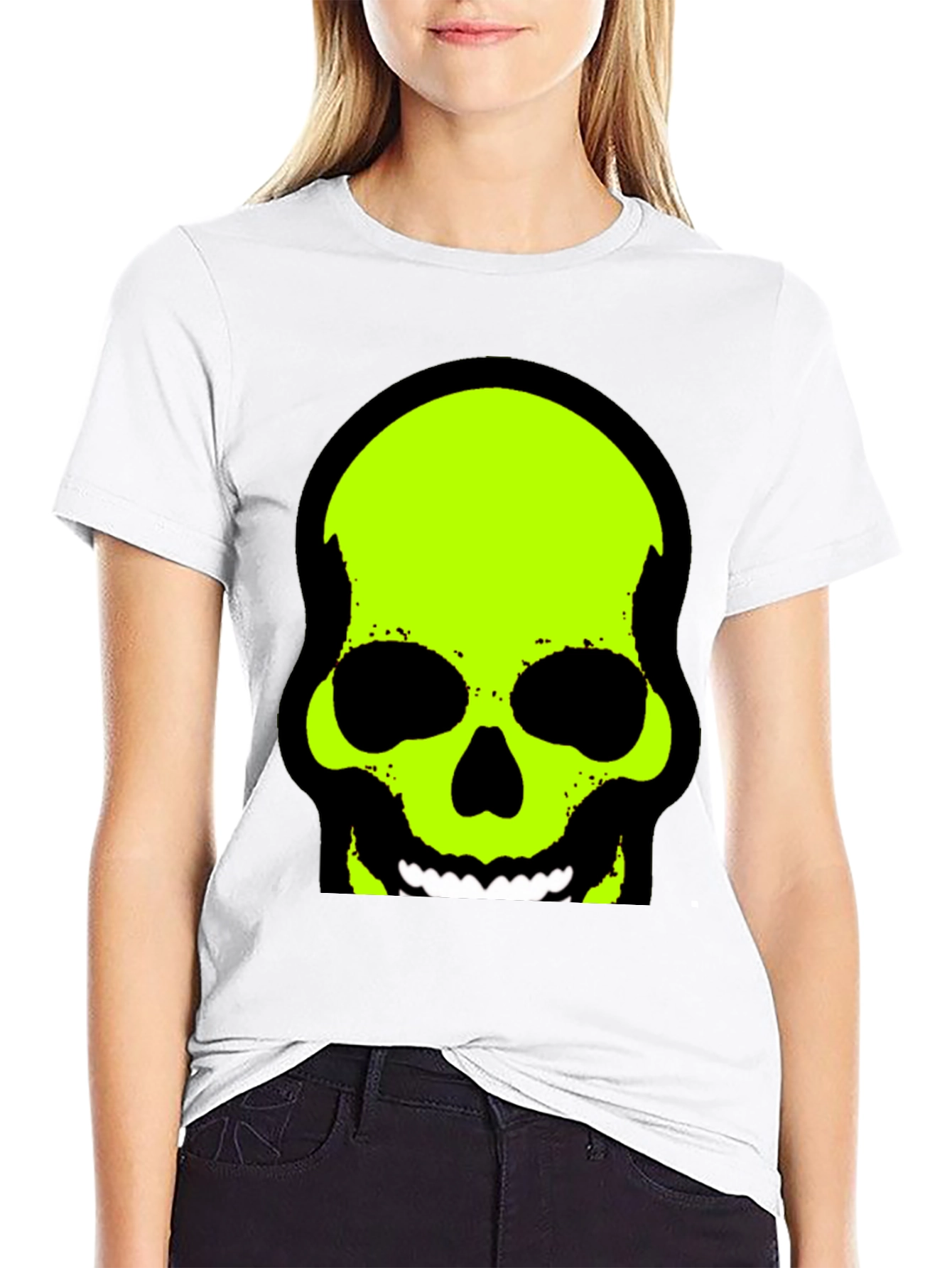 Skull Graphic Tee - Black T-Shirt