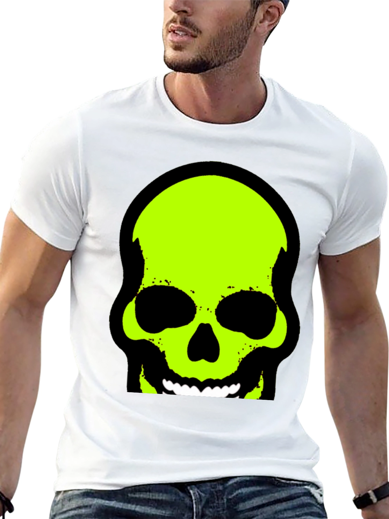 Skull Graphic Tee - Black T-Shirt