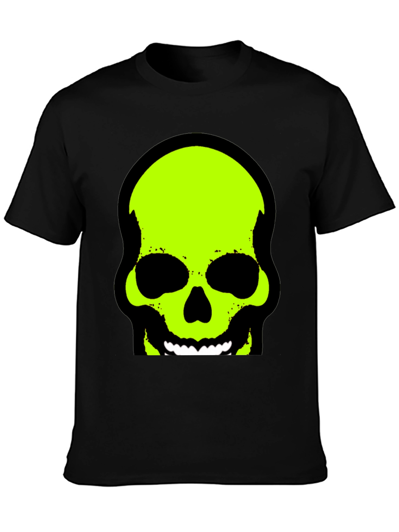 Skull Graphic Tee - Black T-Shirt