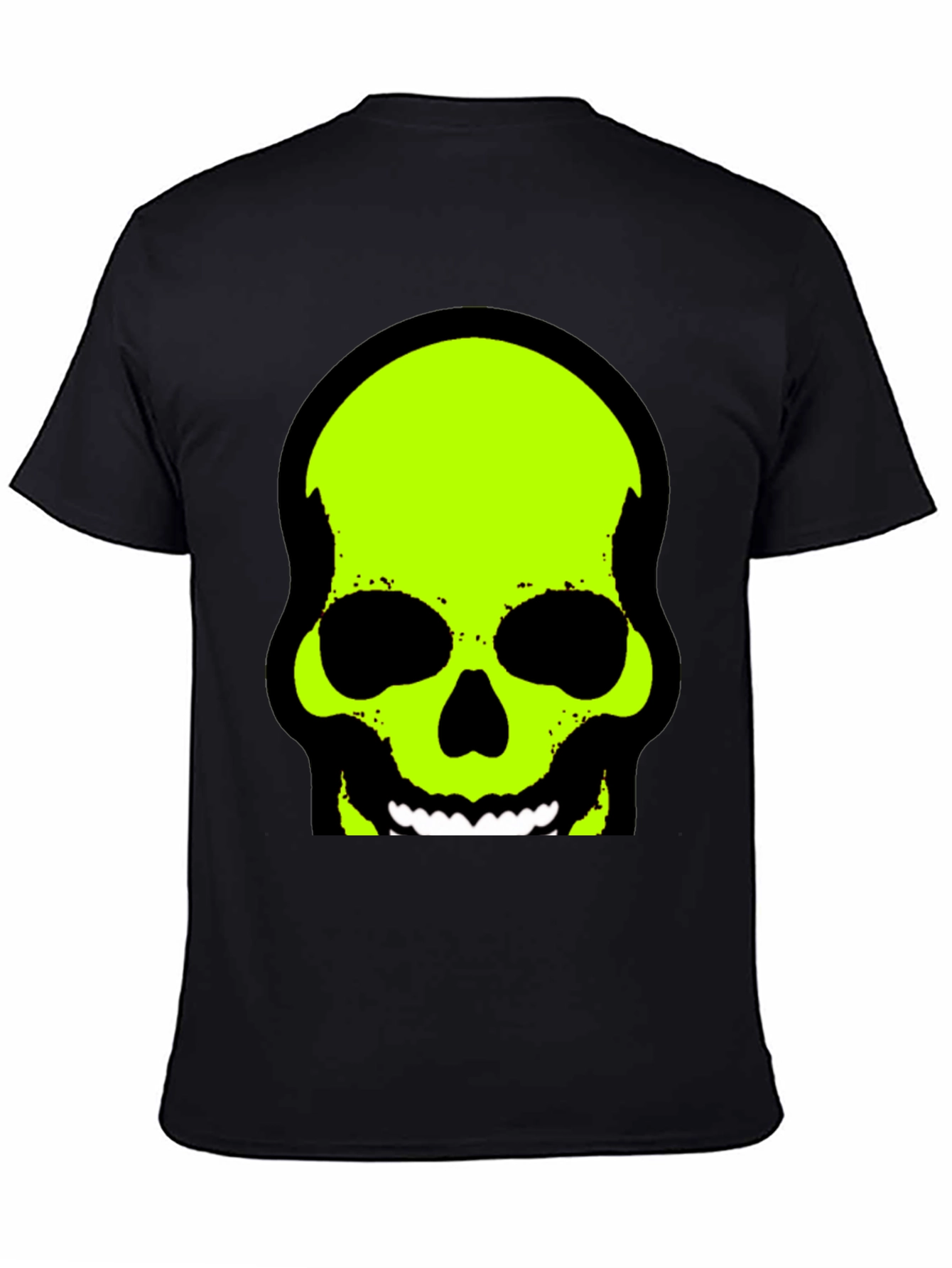 Skull Graphic Tee - Black T-Shirt