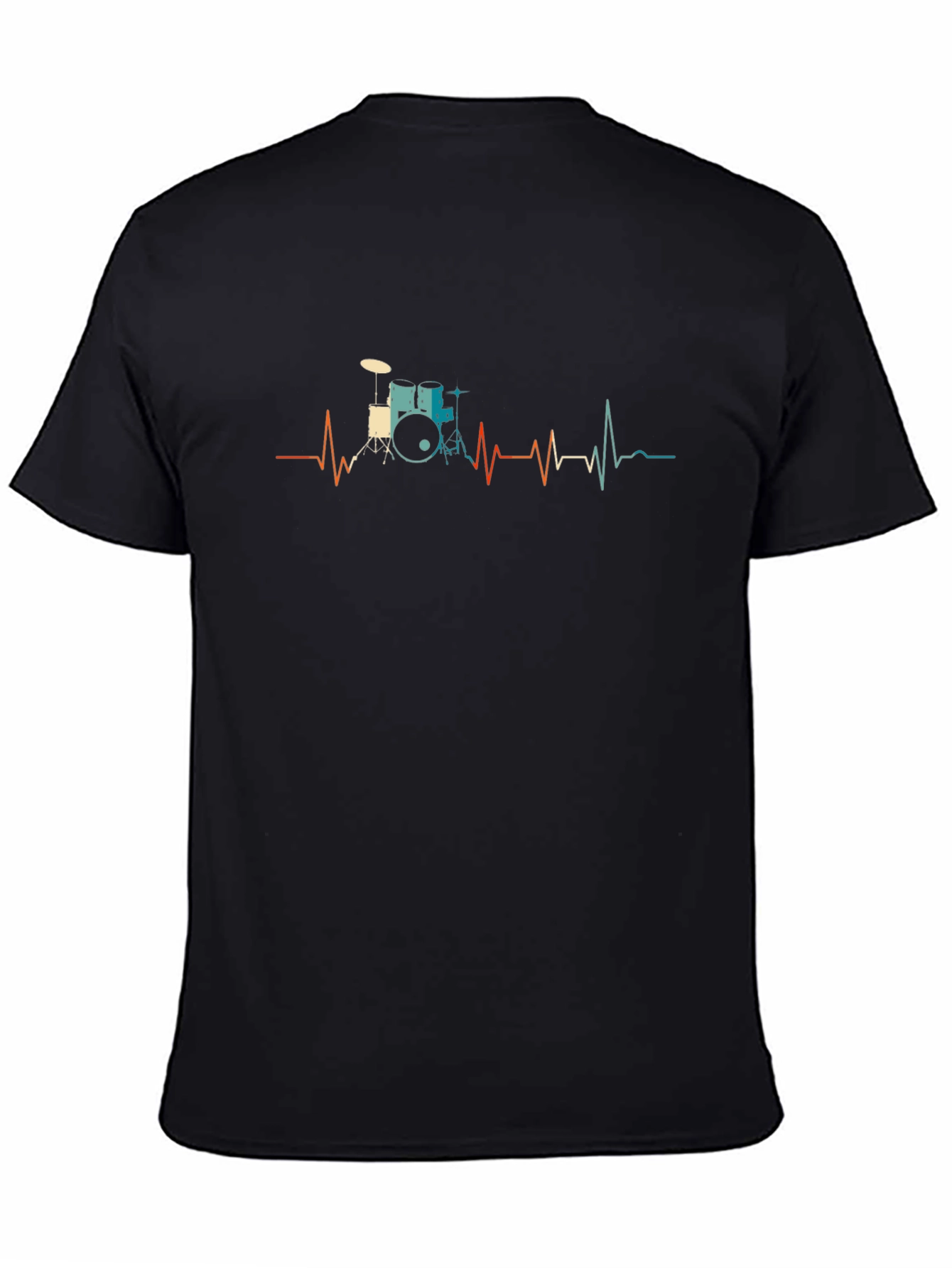 Drumbeat Heartbeat Tee - Music Lover Shirt