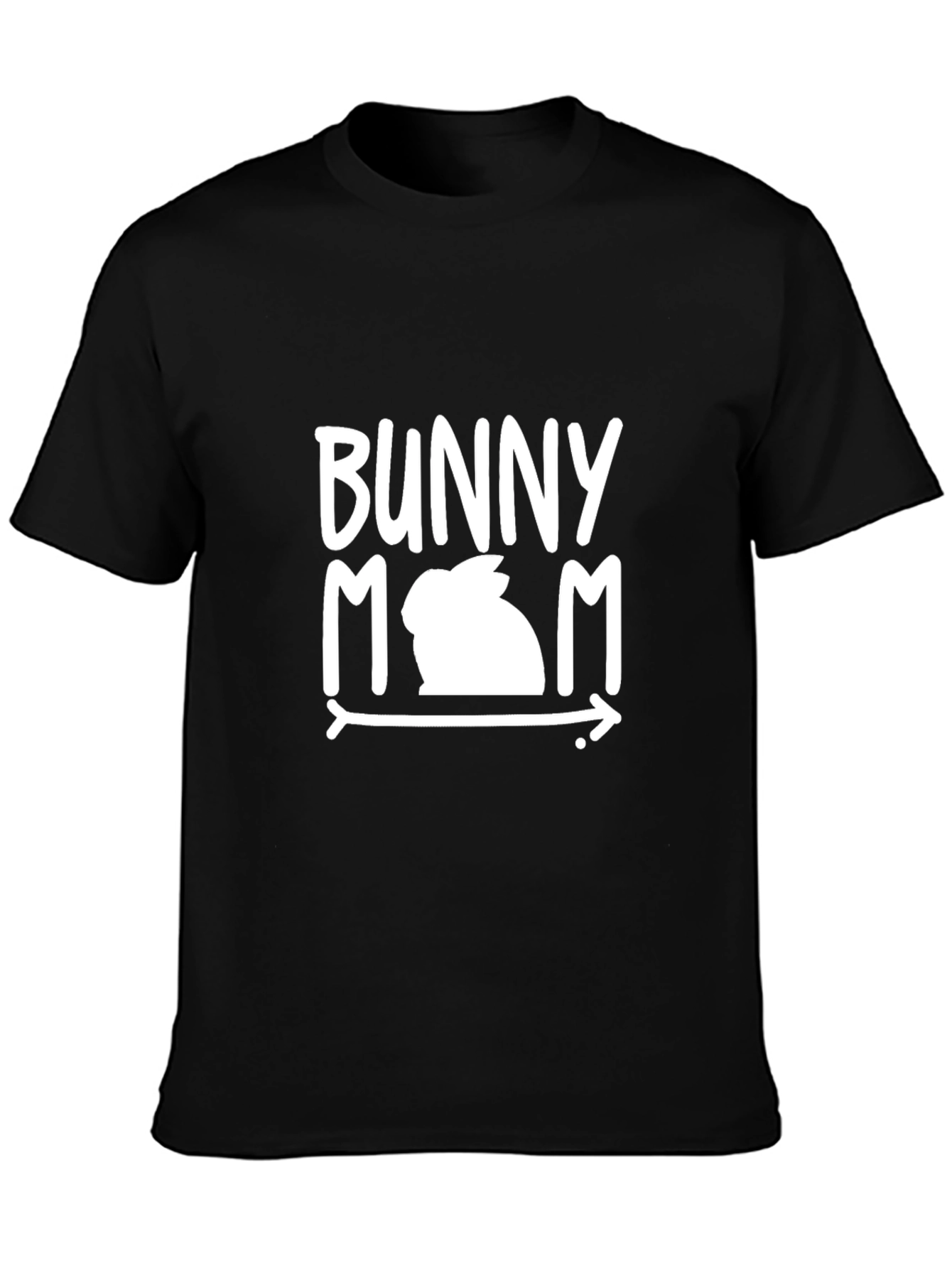 Bunny Mom T-Shirt - Cute Rabbit Graphic Tee