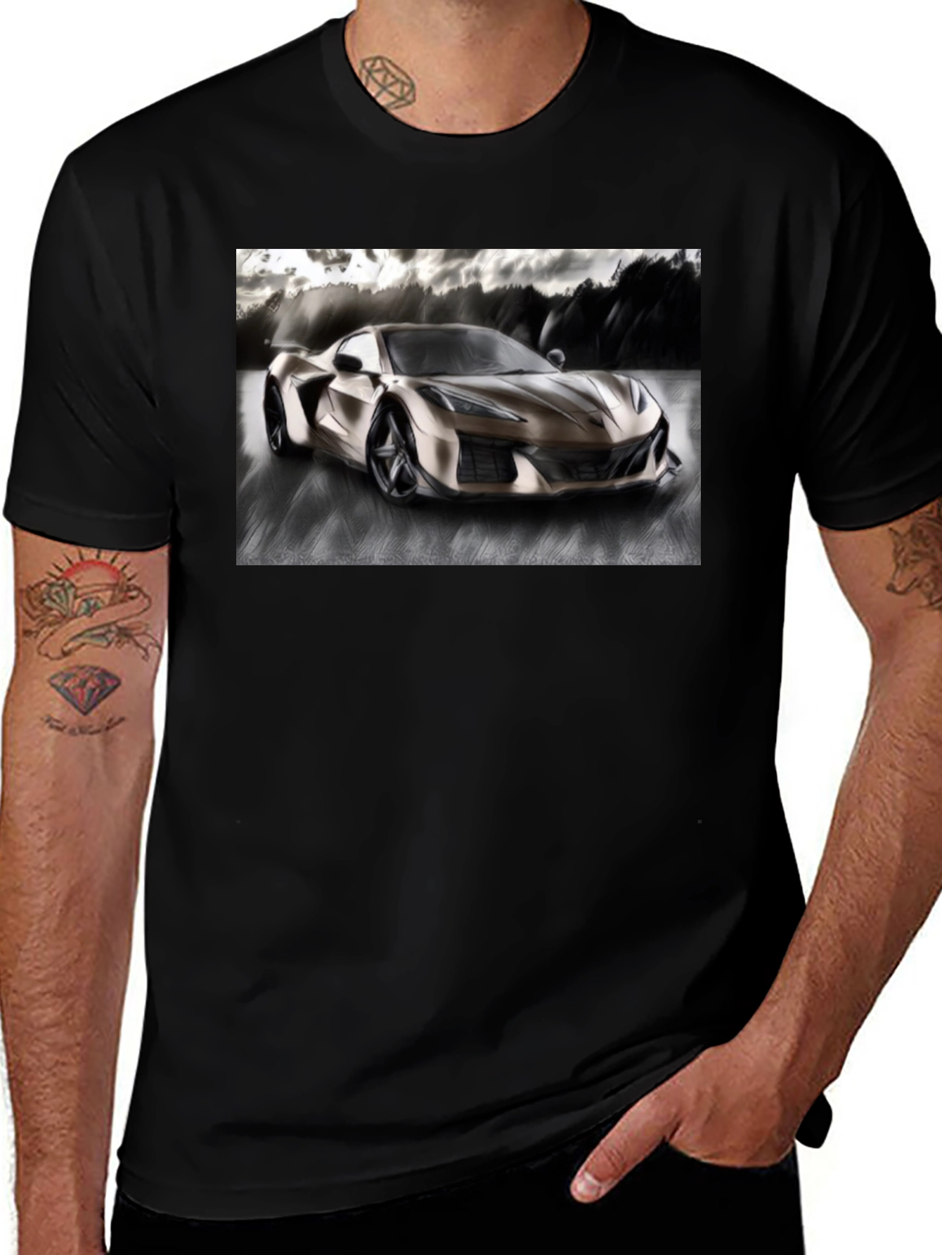 Car Graphic T-Shirt