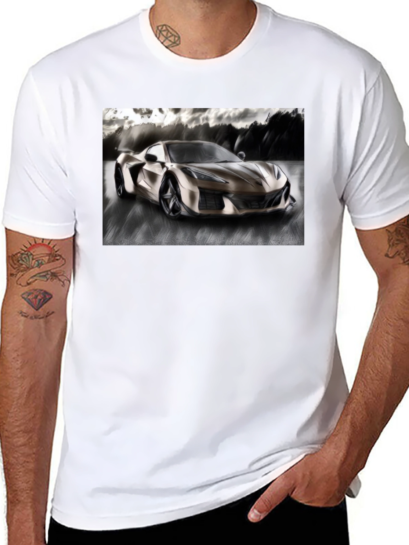 Car Graphic T-Shirt