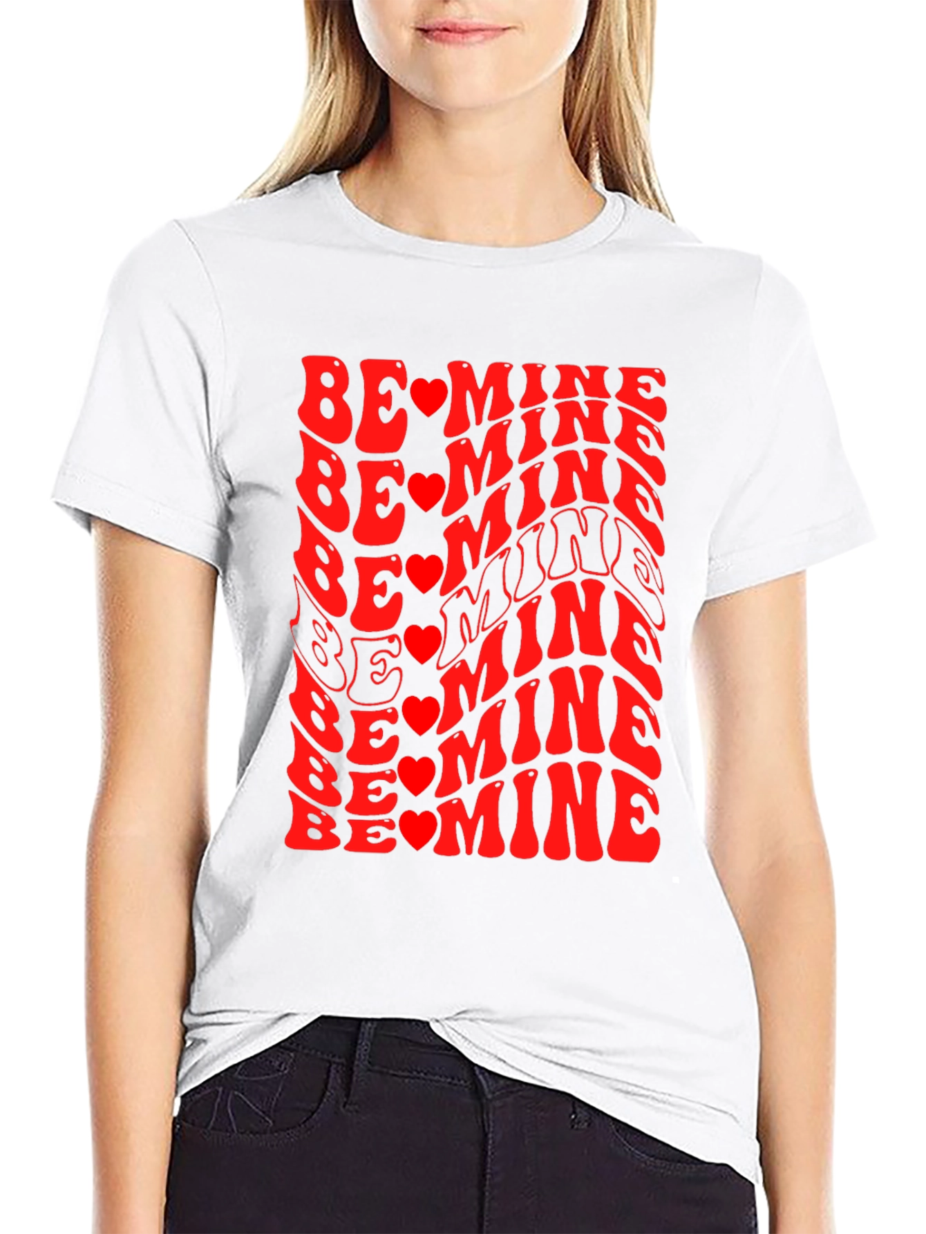 Be Mine Valentines Graphic Tee