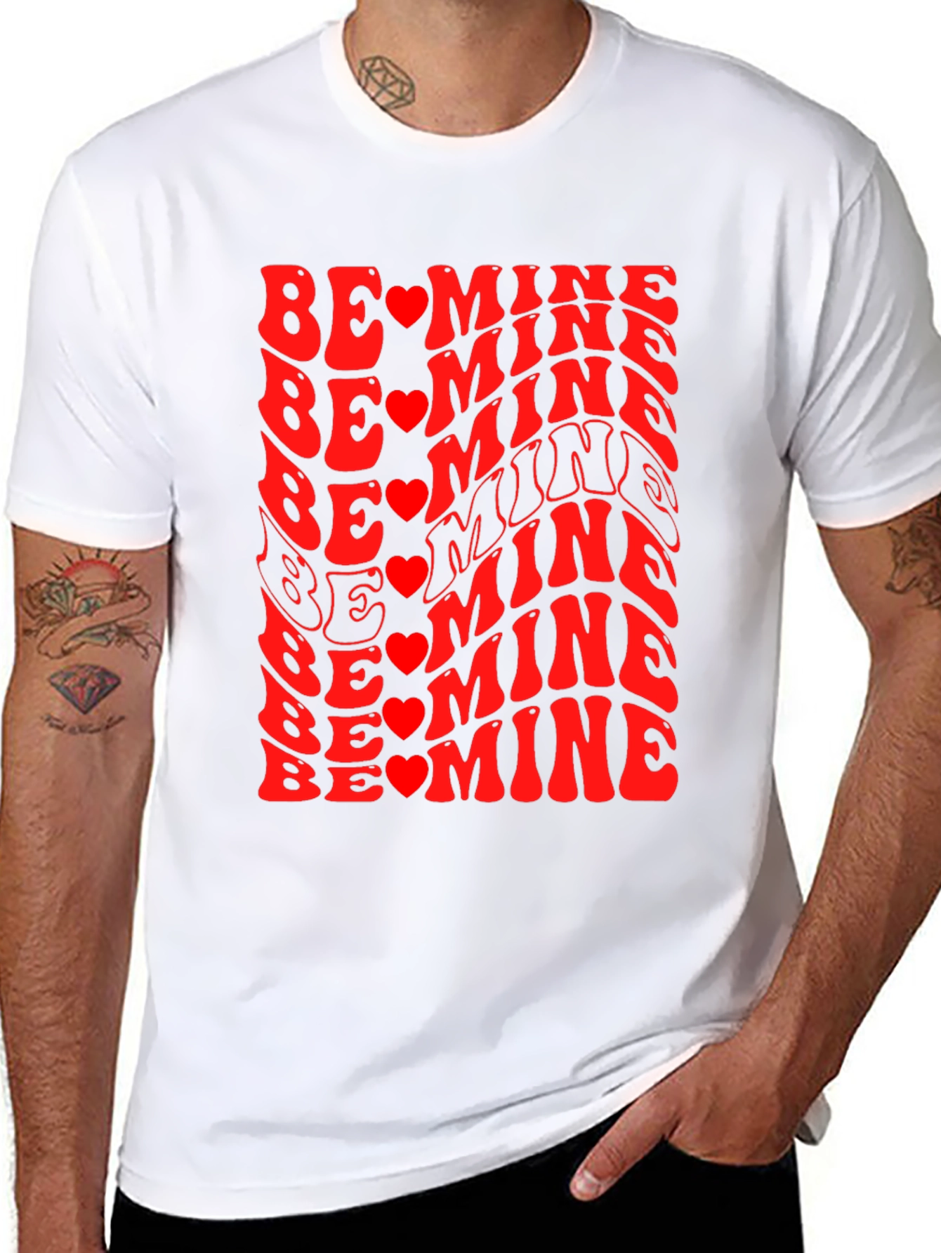Be Mine Valentines Graphic Tee