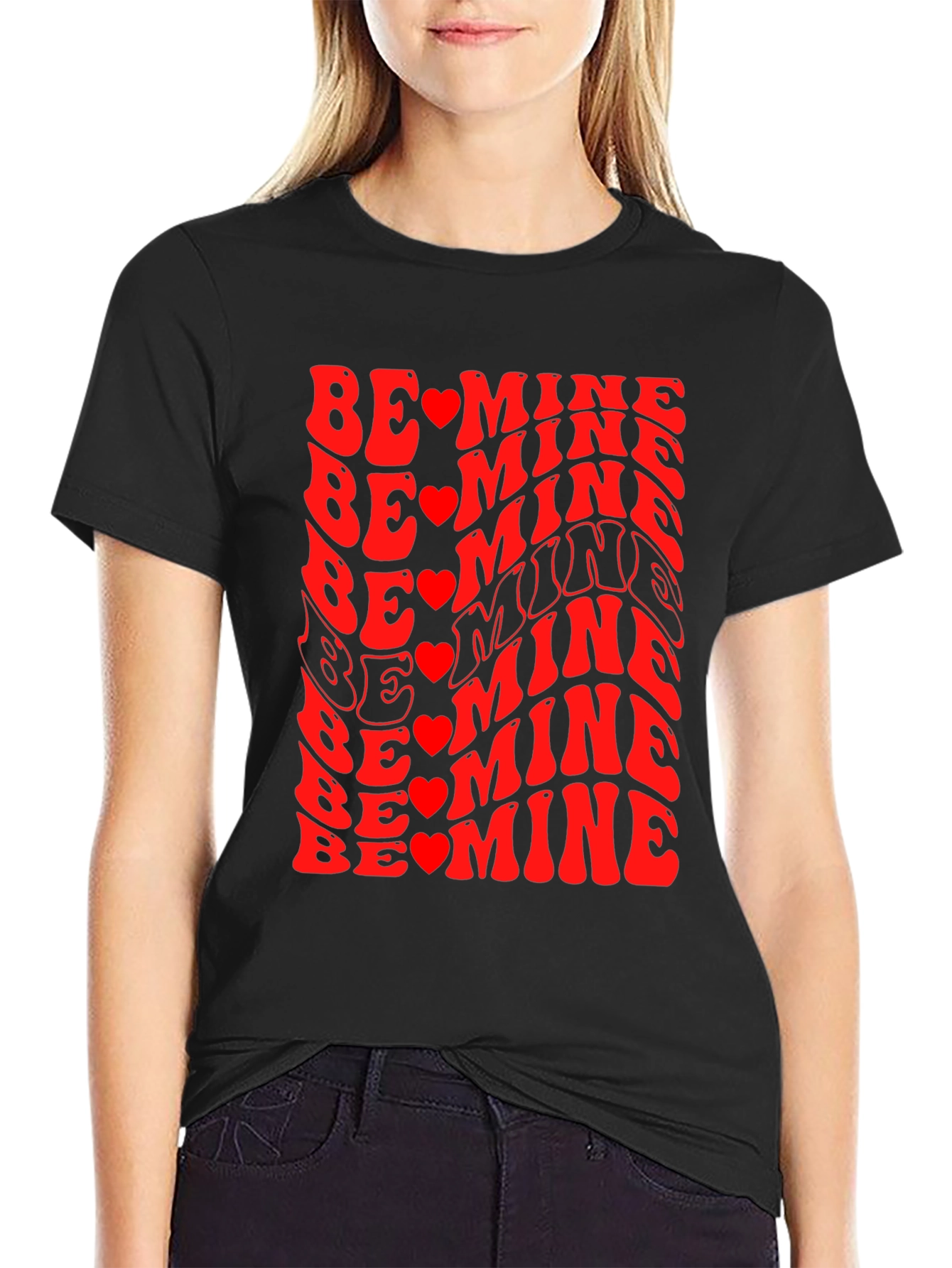 Be Mine Valentines Graphic Tee