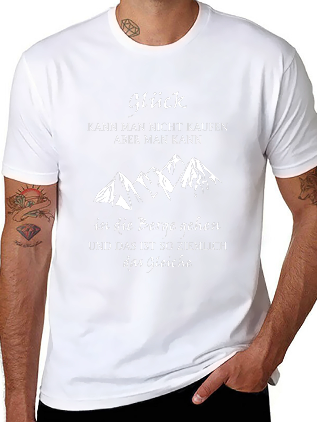 Glück T-Shirt - Mountain Lover Tee