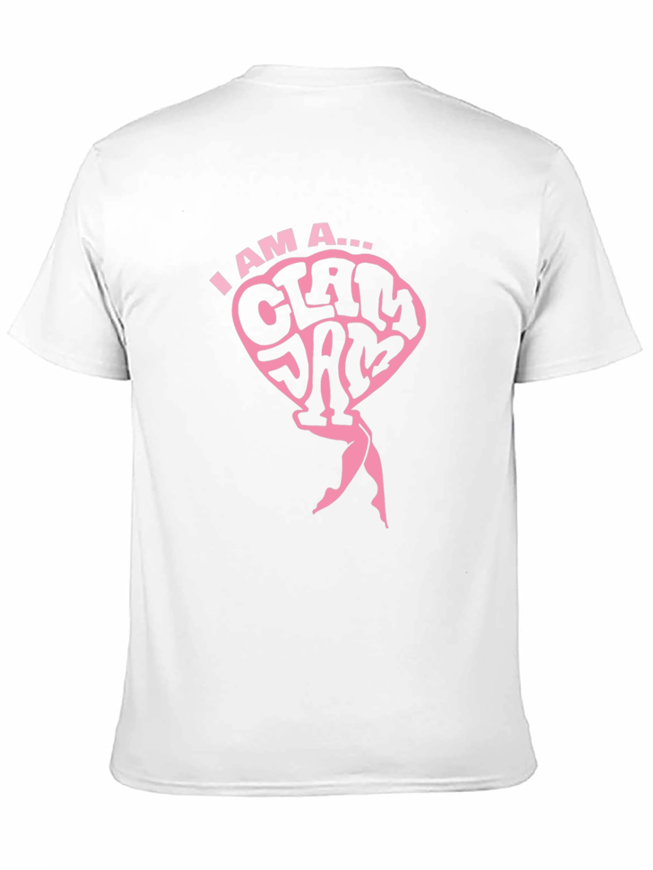 I AM A CLAM JAM Black T-Shirt