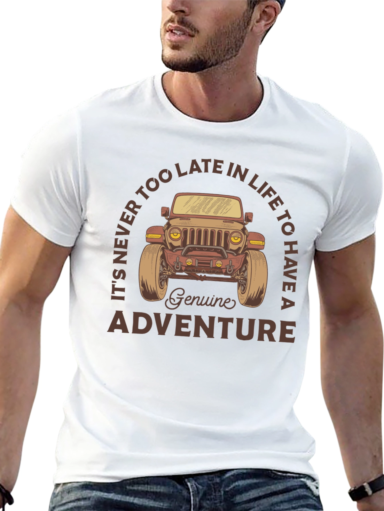 Genuine Adventure Jeep Graphic Tee