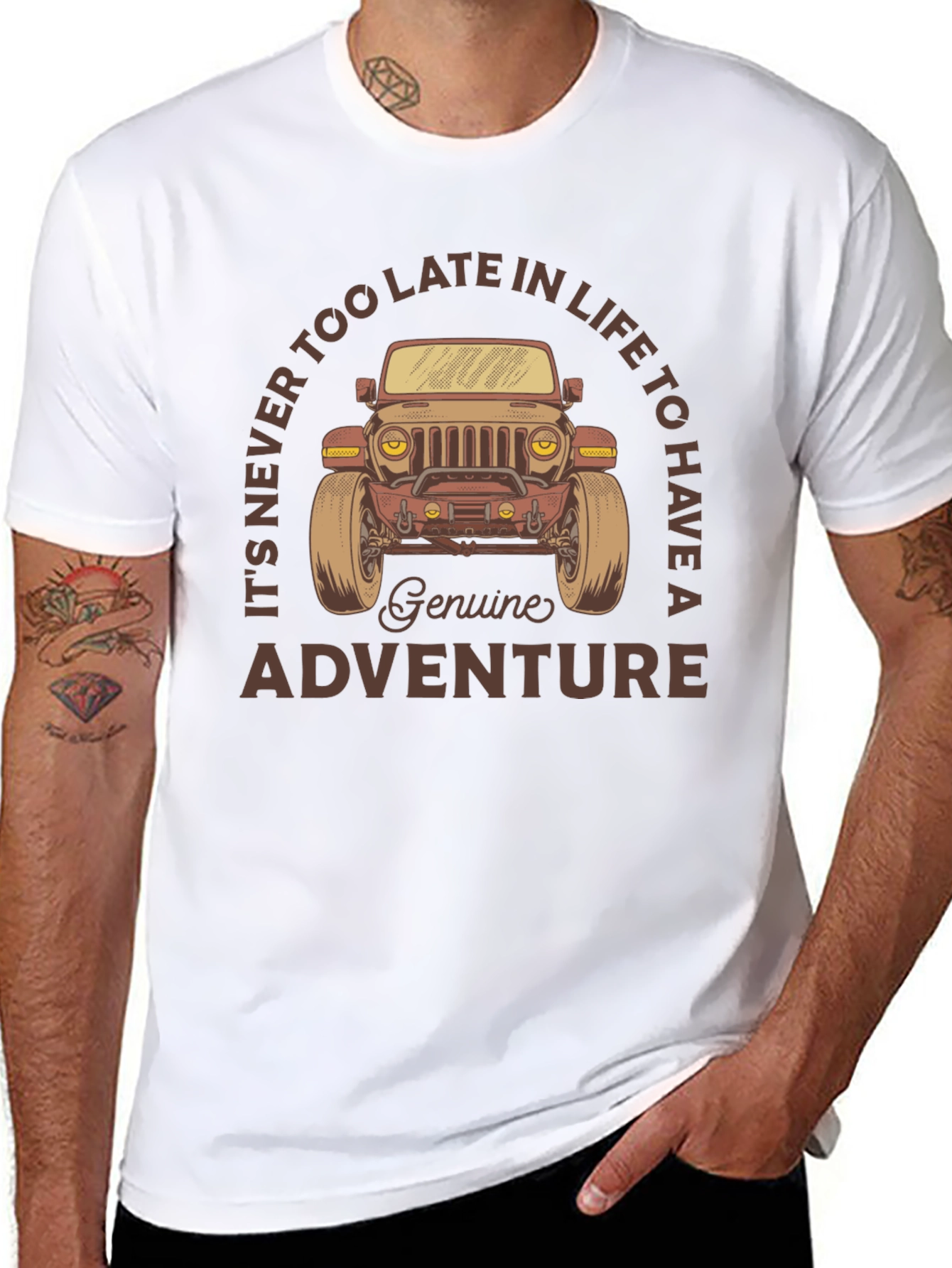 Genuine Adventure Jeep Graphic Tee