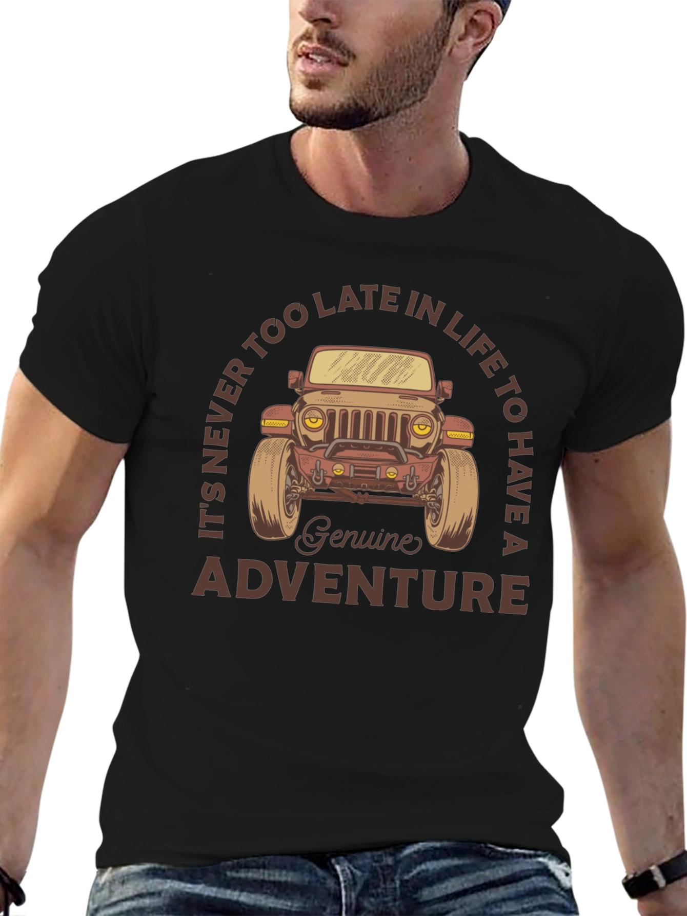 Genuine Adventure Jeep Graphic Tee