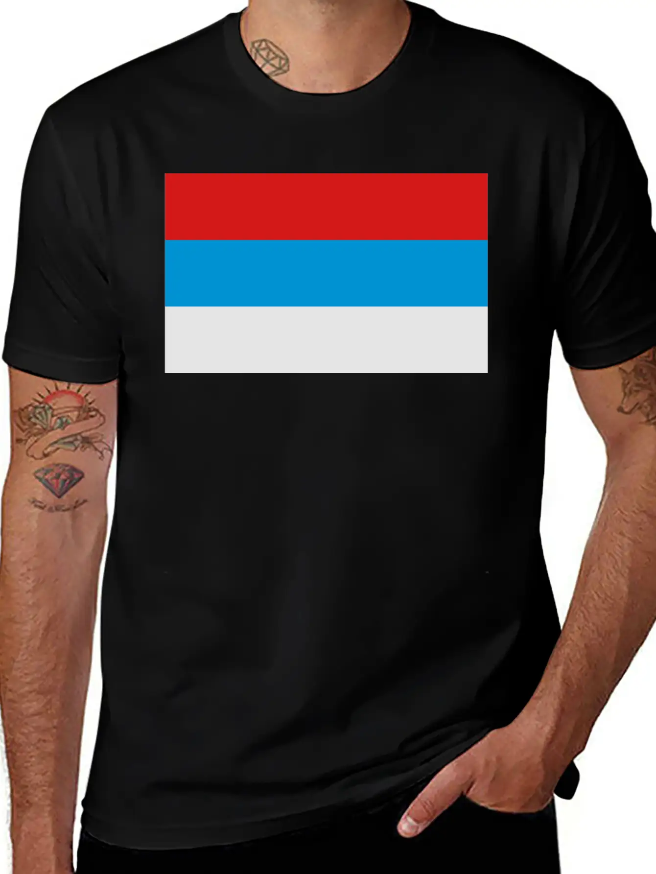 National Flag Of Serbia Unisex Casual T-Shirt – Clean Design For Daily Comfort