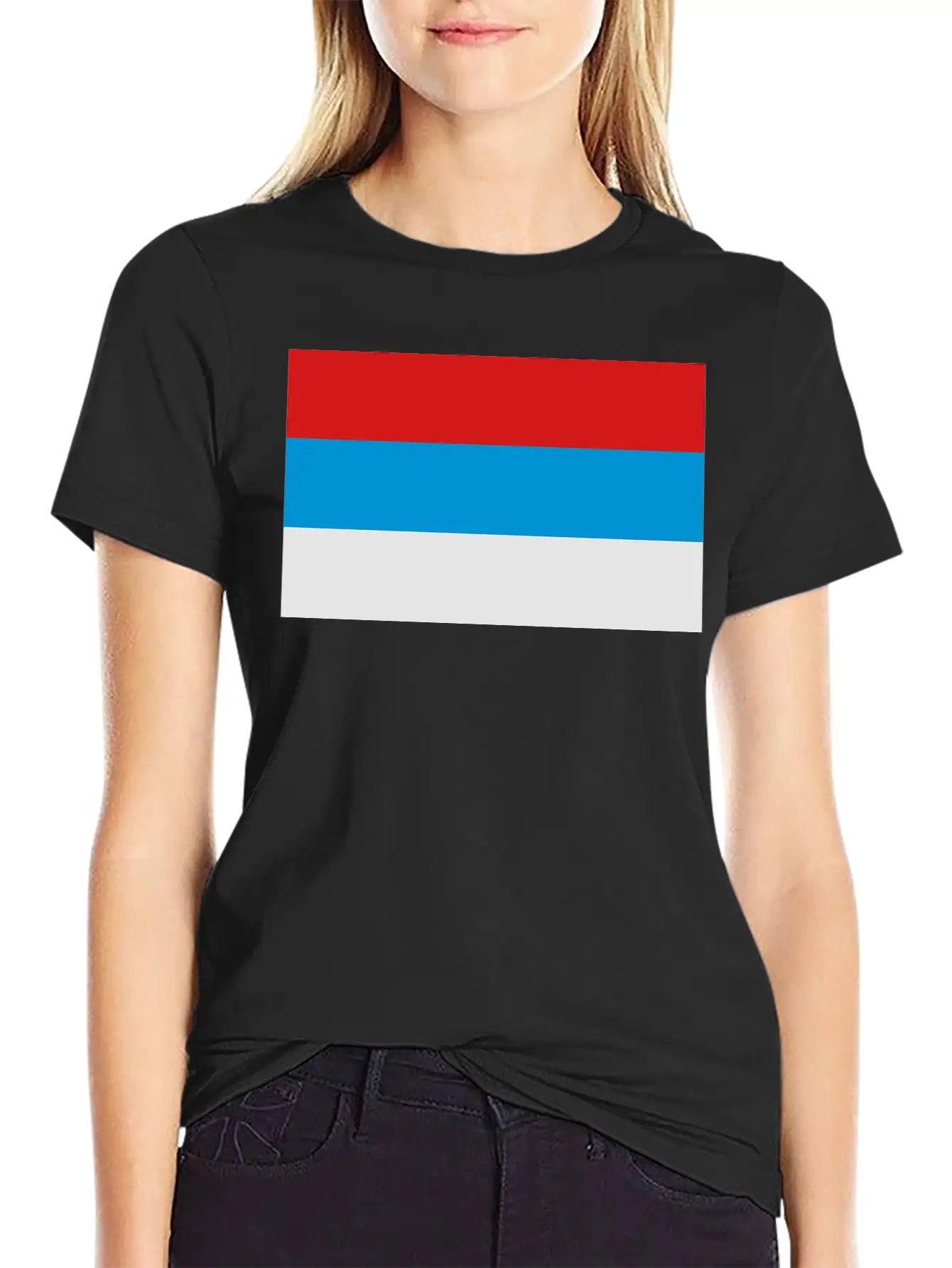 National Flag Of Serbia Unisex Casual T-Shirt – Clean Design For Daily Comfort