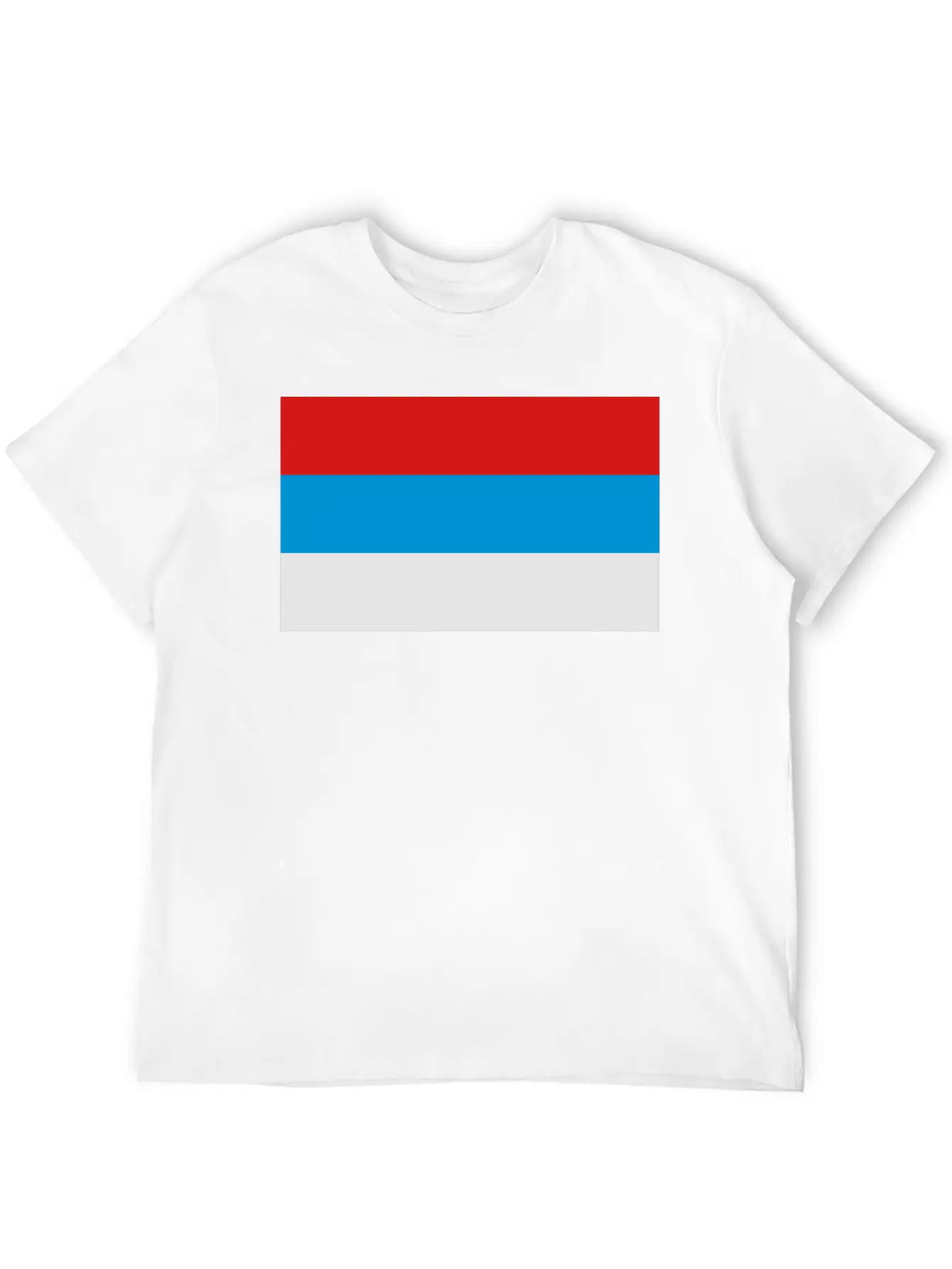 National Flag Of Serbia Unisex Casual T-Shirt – Clean Design For Daily Comfort