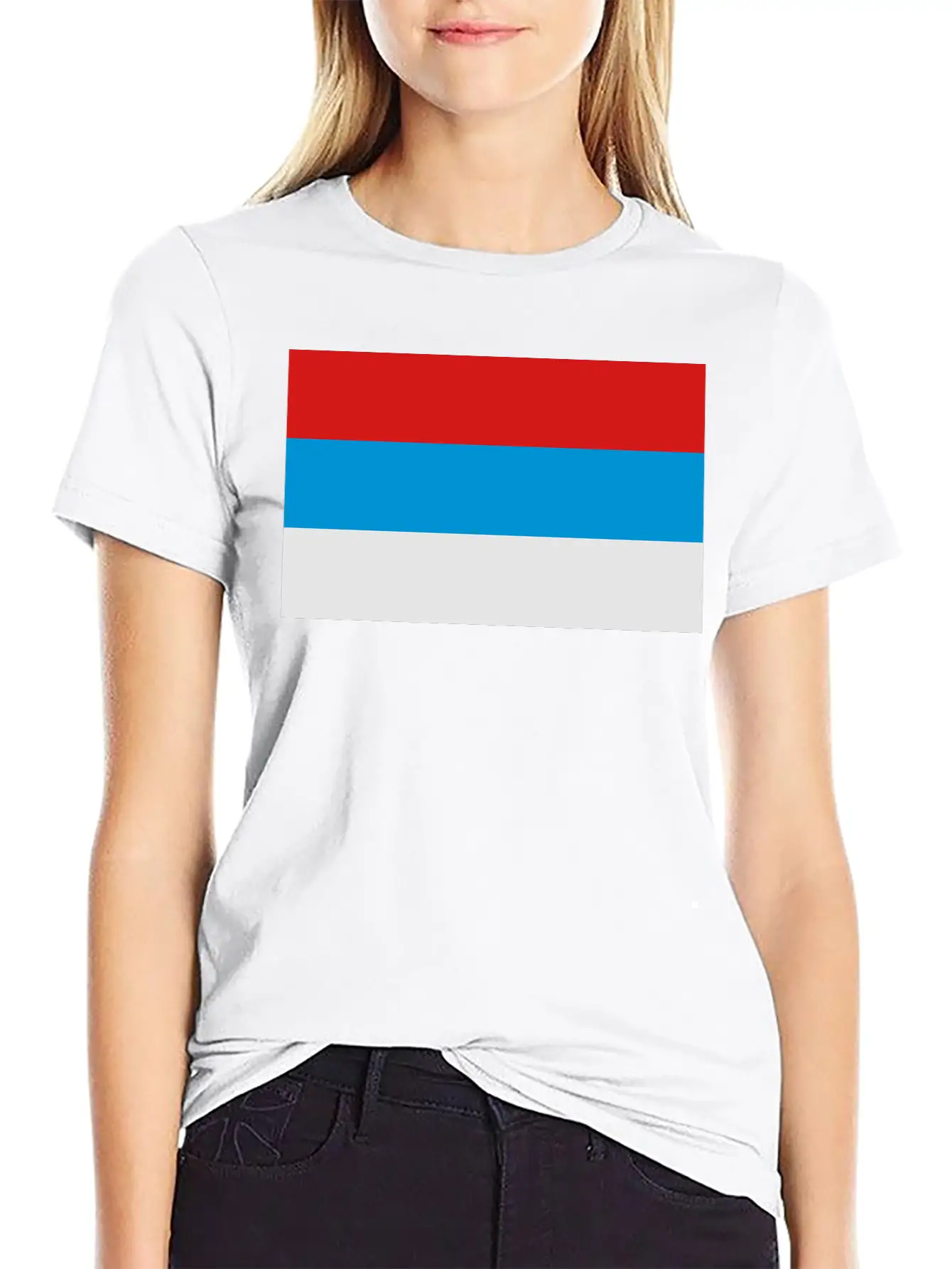 National Flag Of Serbia Unisex Casual T-Shirt – Clean Design For Daily Comfort