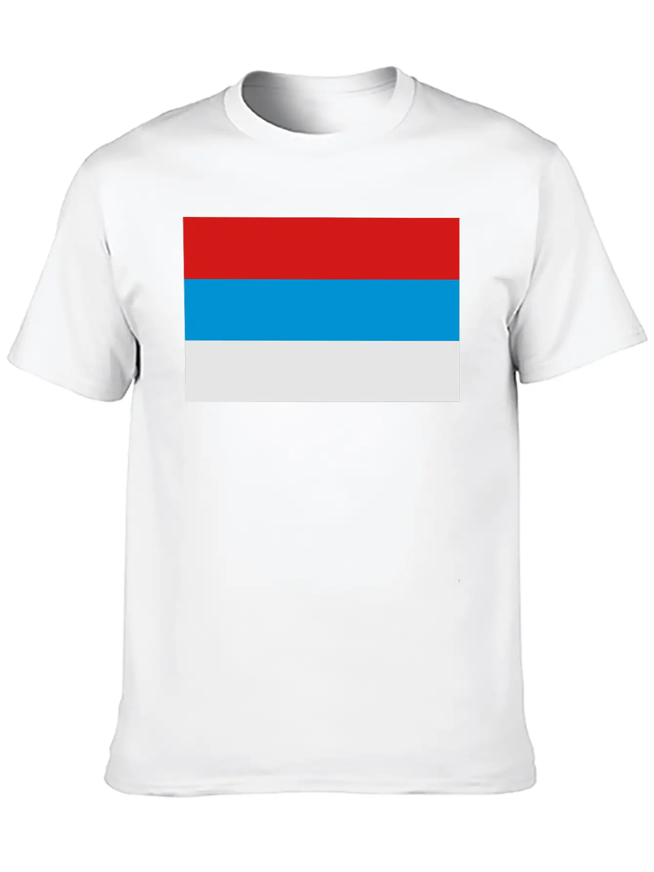 National Flag Of Serbia Unisex Casual T-Shirt – Clean Design For Daily Comfort