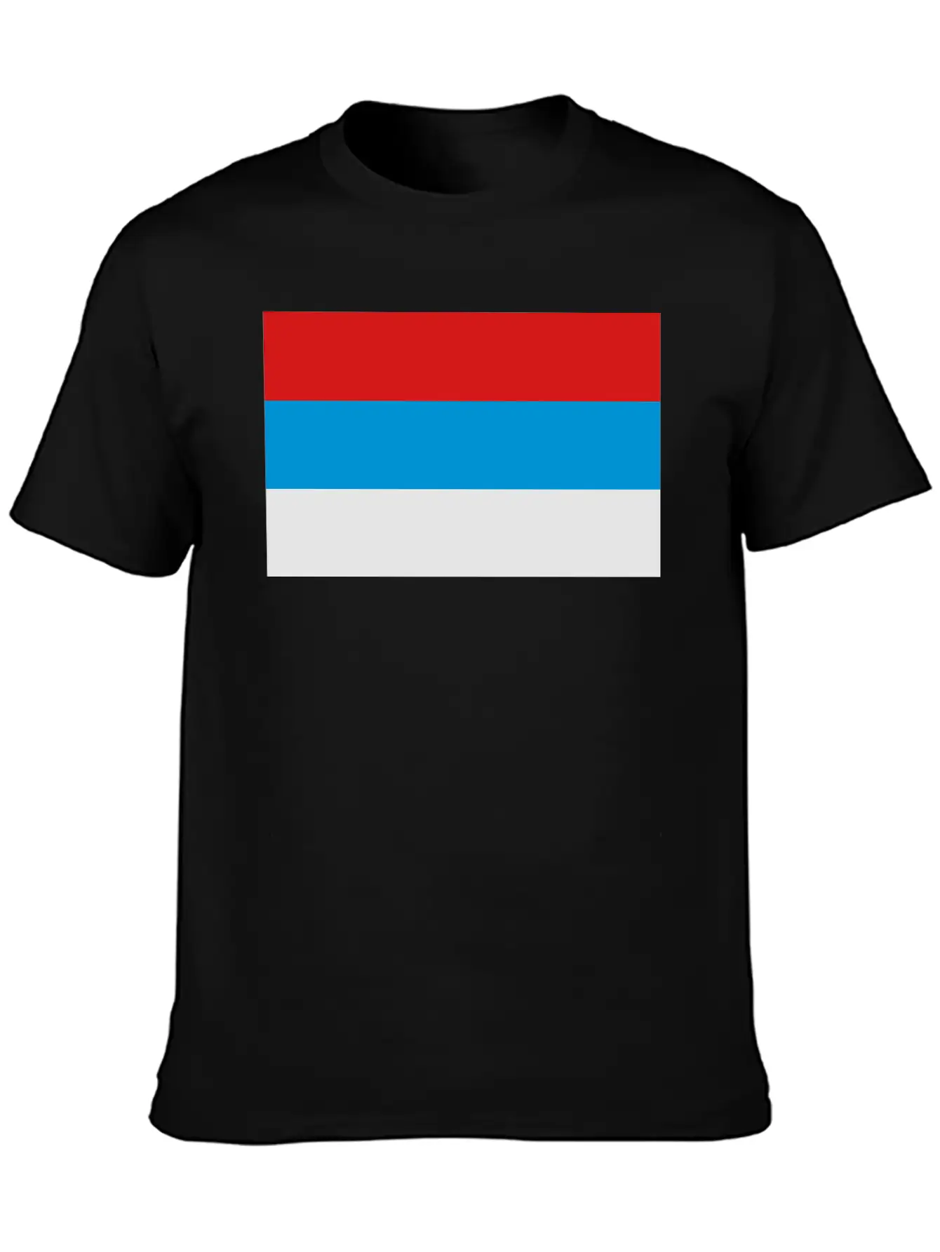 National Flag Of Serbia Unisex Casual T-Shirt – Clean Design For Daily Comfort