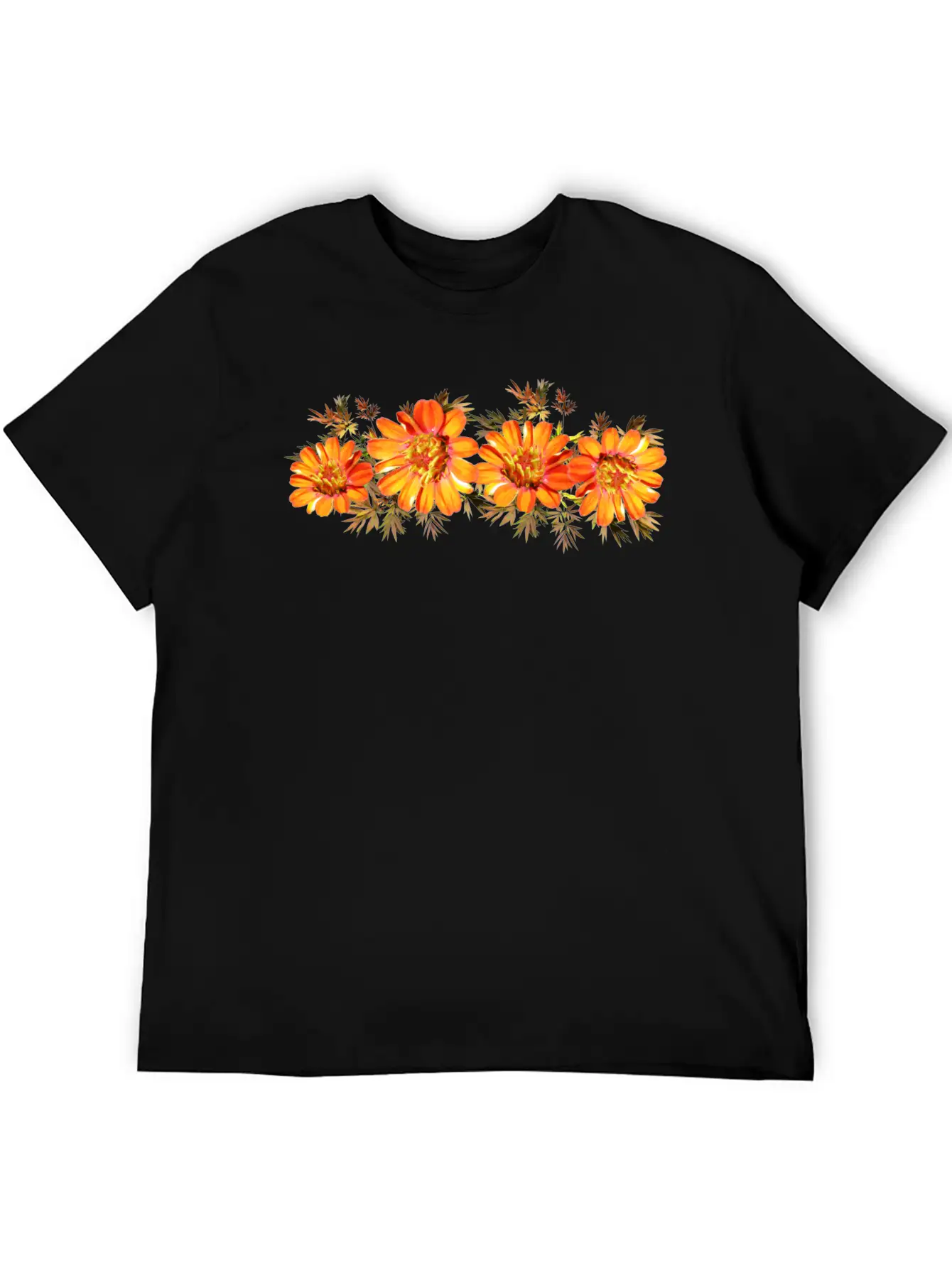 Nature Flowers Blumen Spring Garten Garden Unisex Casual T-Shirt – Clean Design For Daily Comfort