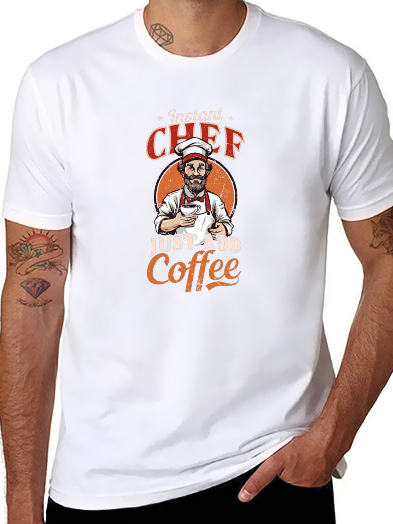 Instant Chef Just Add Coffee T-Shirt