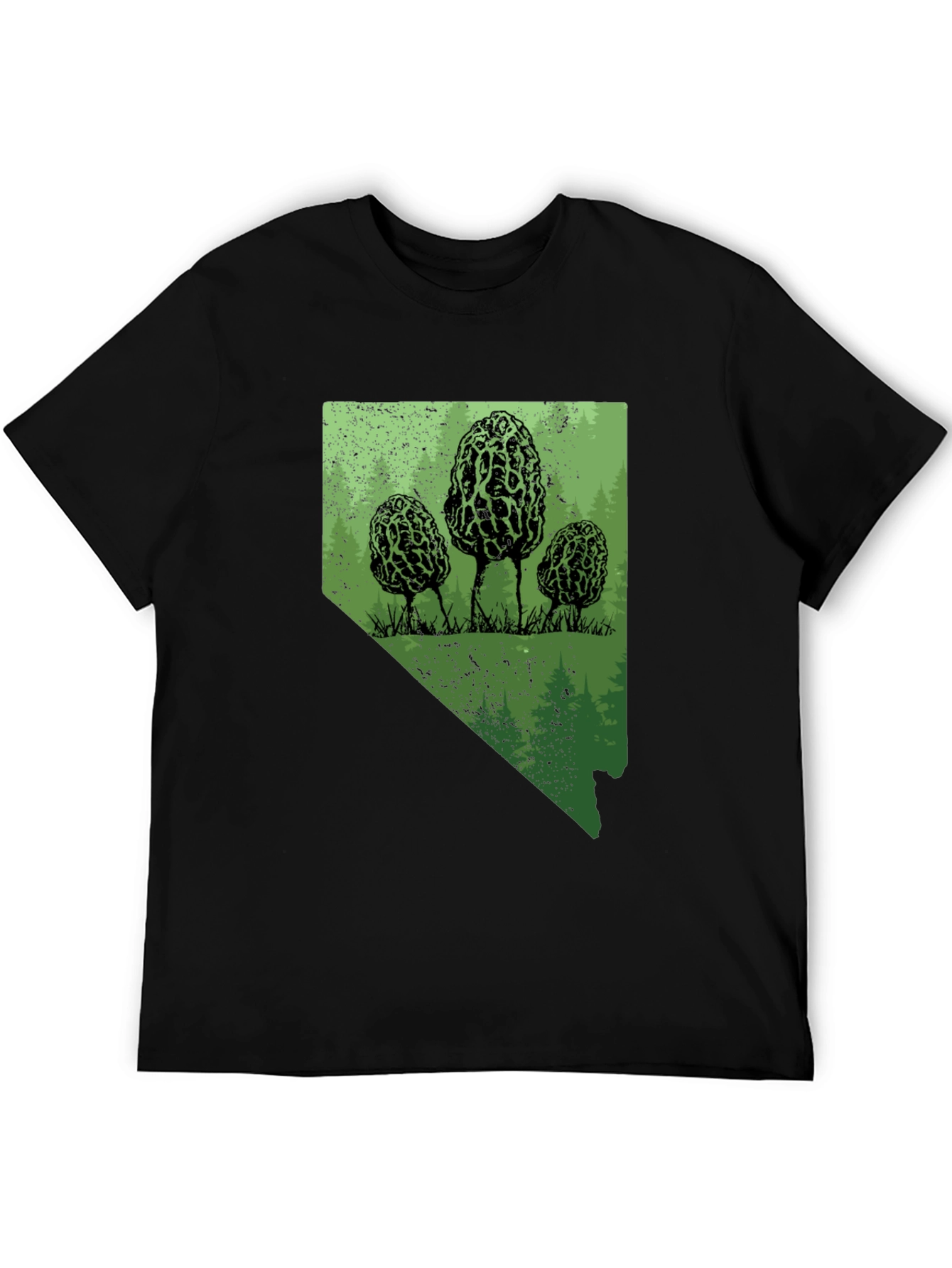 Nevada Morel Mushroom T-Shirt