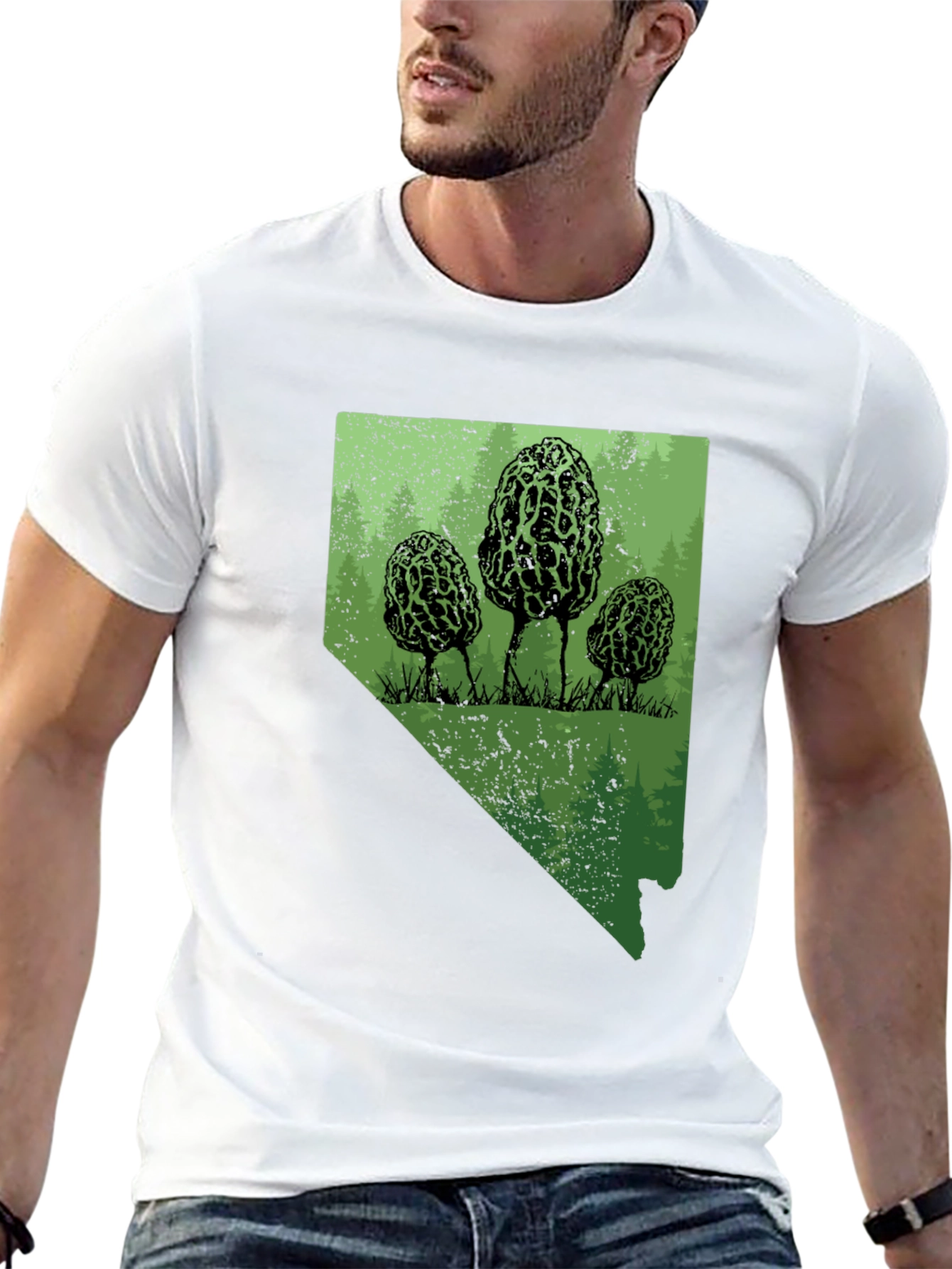 Nevada Morel Mushroom T-Shirt