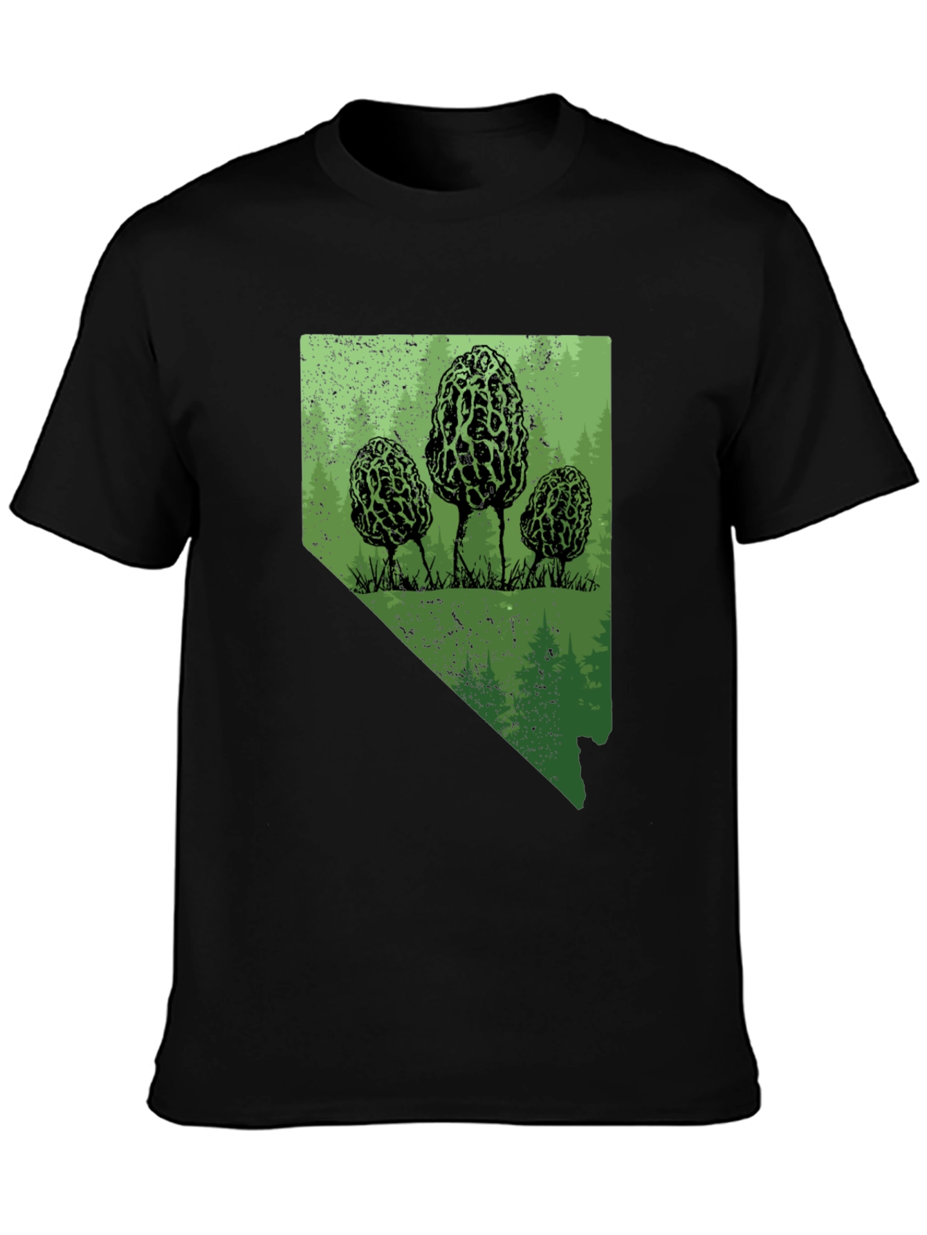 Nevada Morel Mushroom T-Shirt