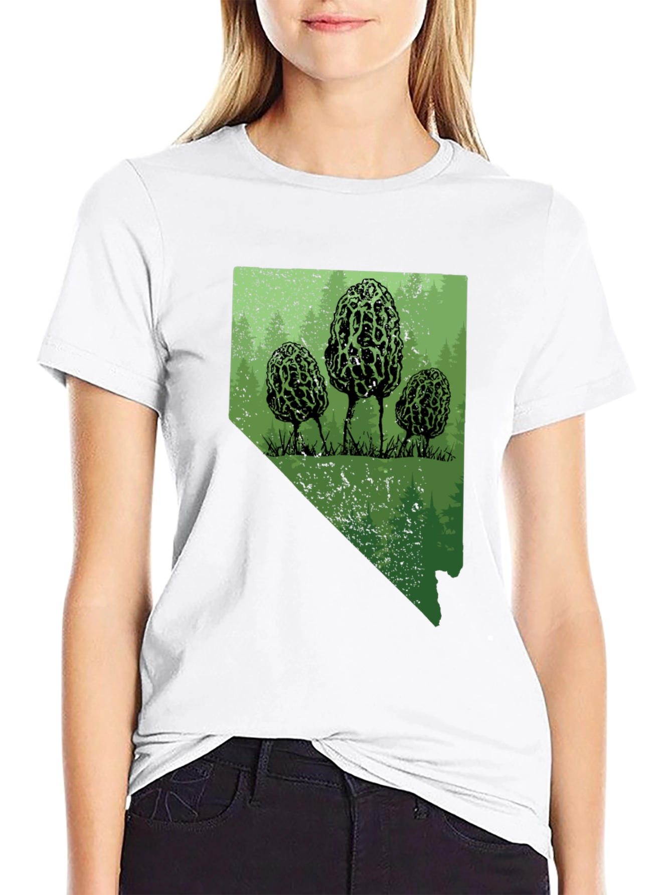 Nevada Morel Mushroom T-Shirt